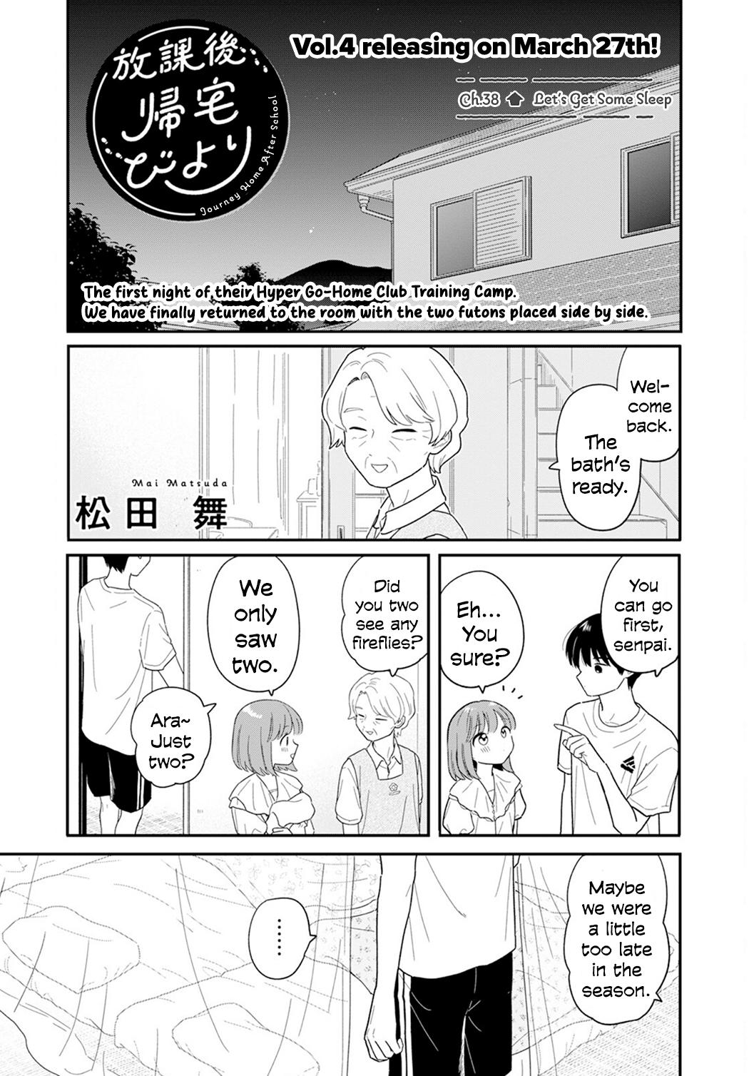 Houkago Kitaku Biyori Chap 38 - Next Chap 39