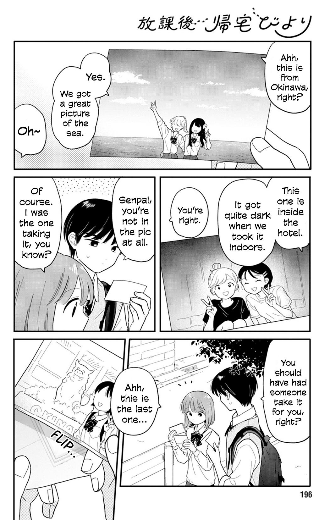 Houkago Kitaku Biyori Chap 31 - Next Chap 32