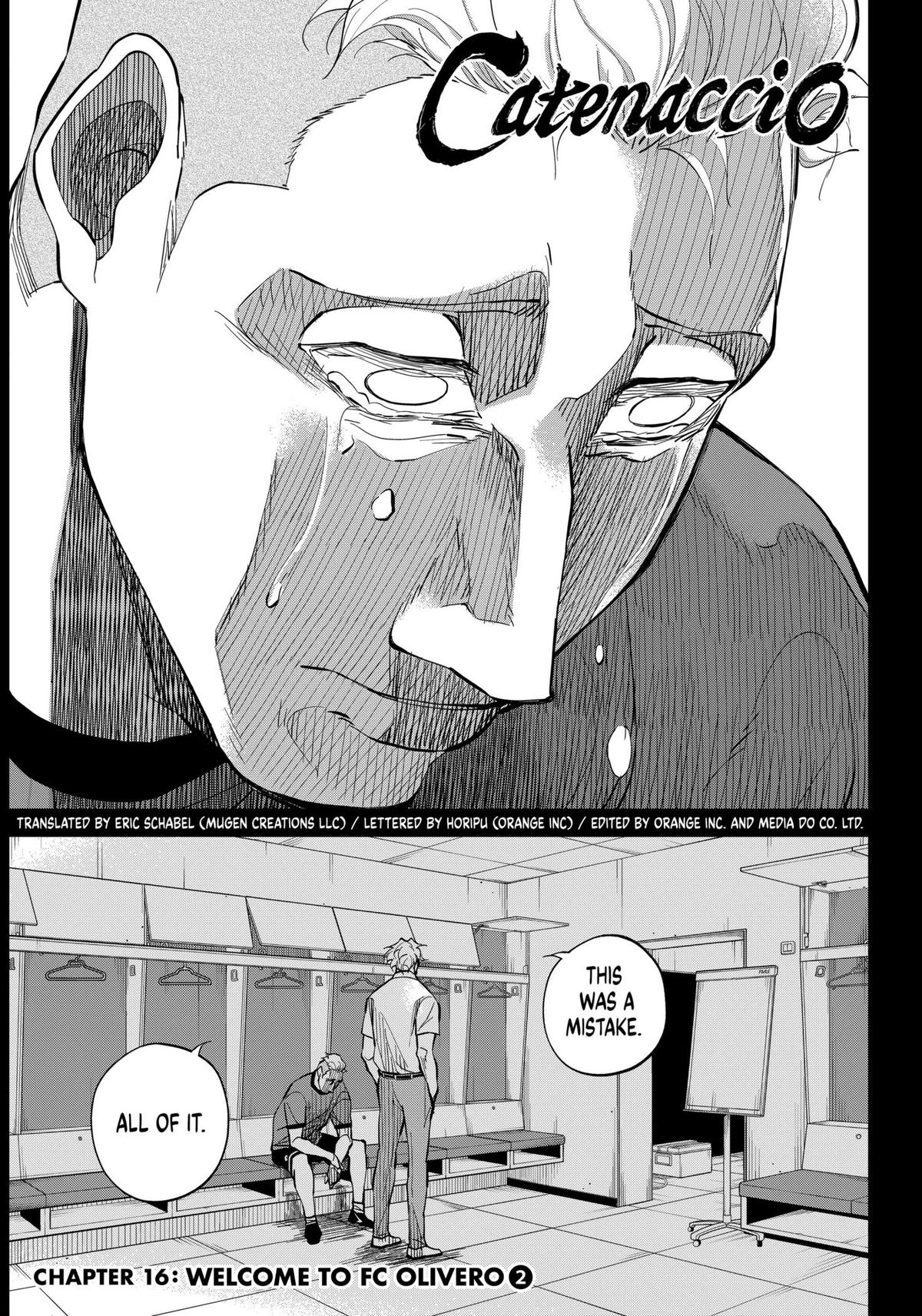 Catenaccio Chap 16 - Next Chap 17