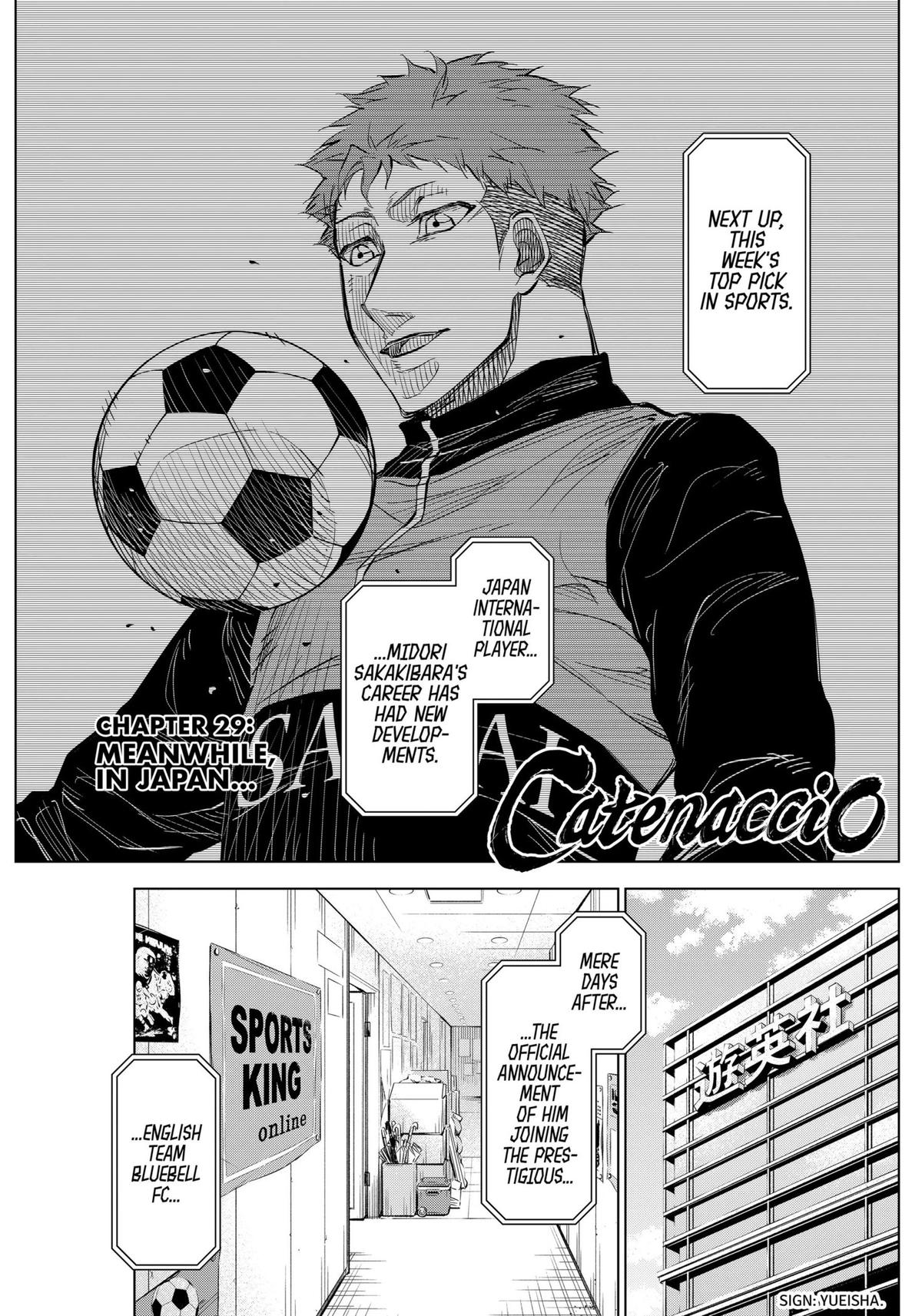 Catenaccio Chap 29 - Next Chap 30