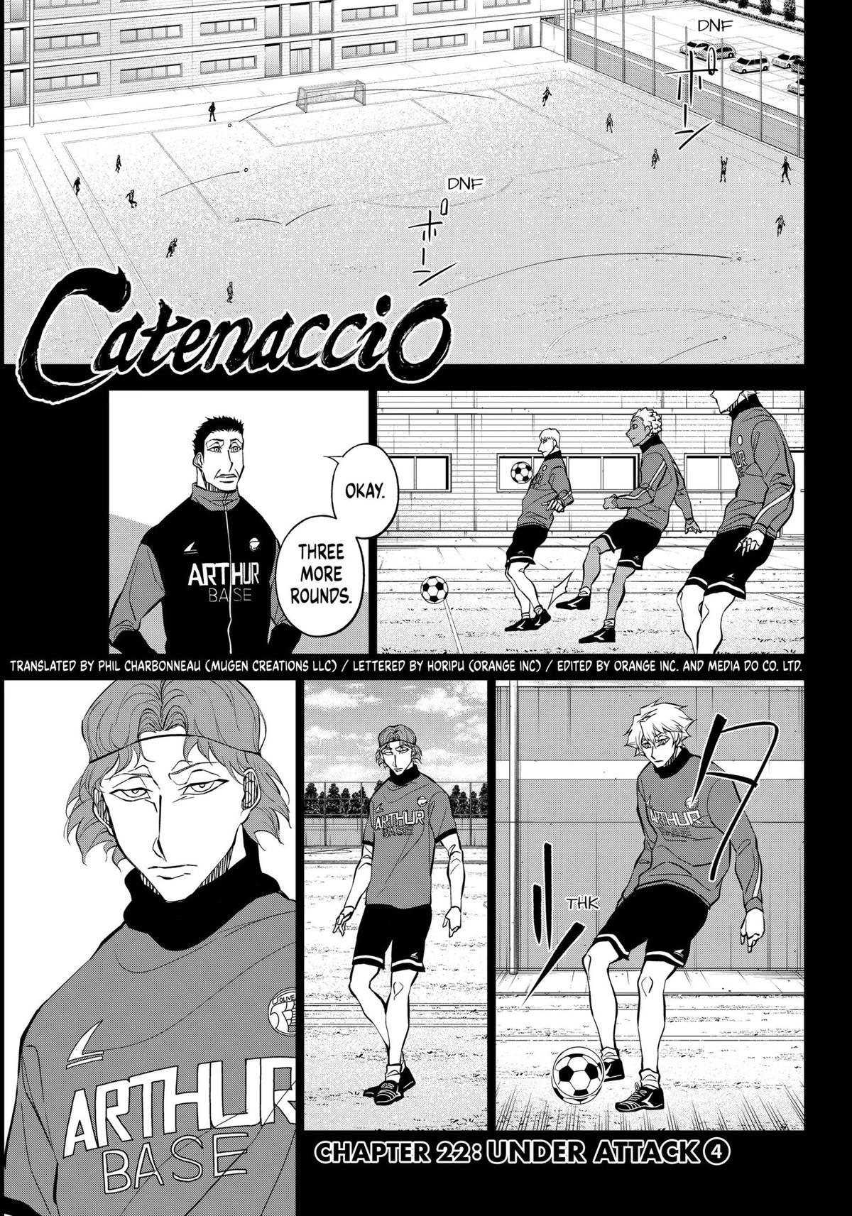 Catenaccio Chap 22 - Next Chap 23