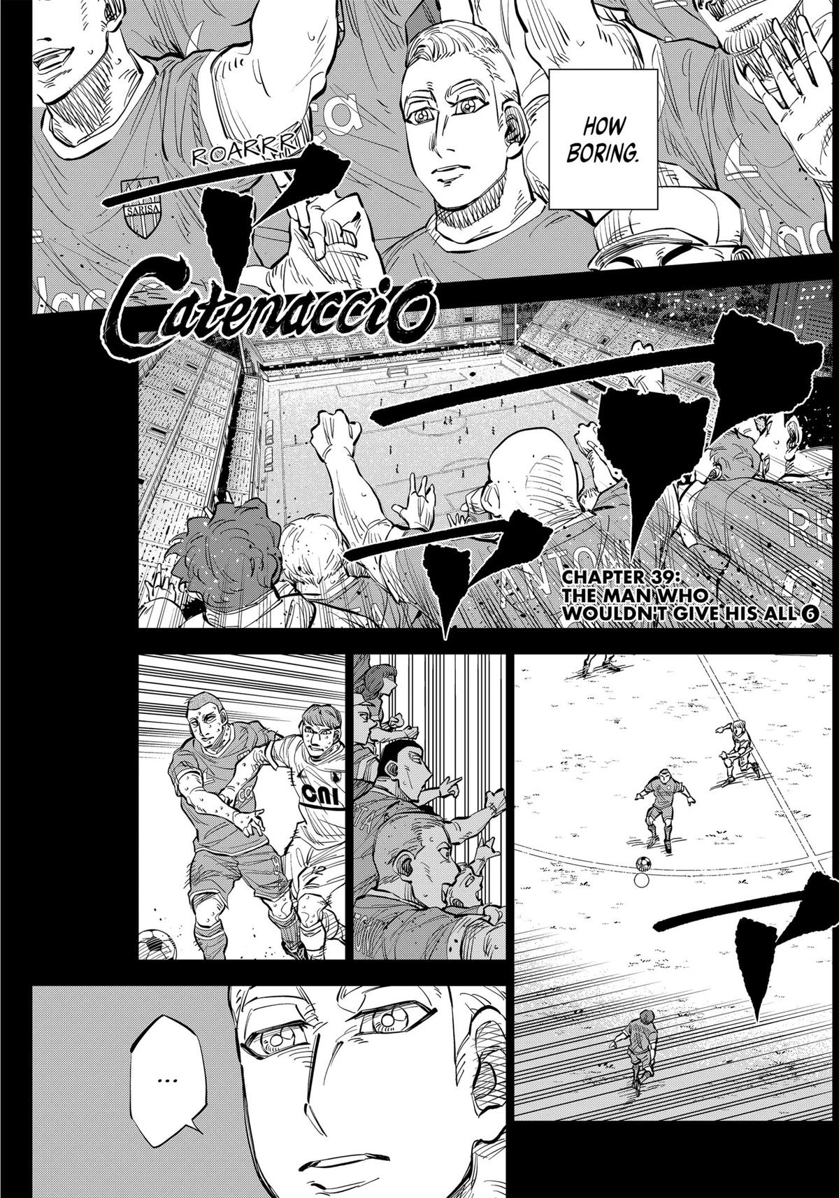 Catenaccio Chap 39 - Next Chap 40
