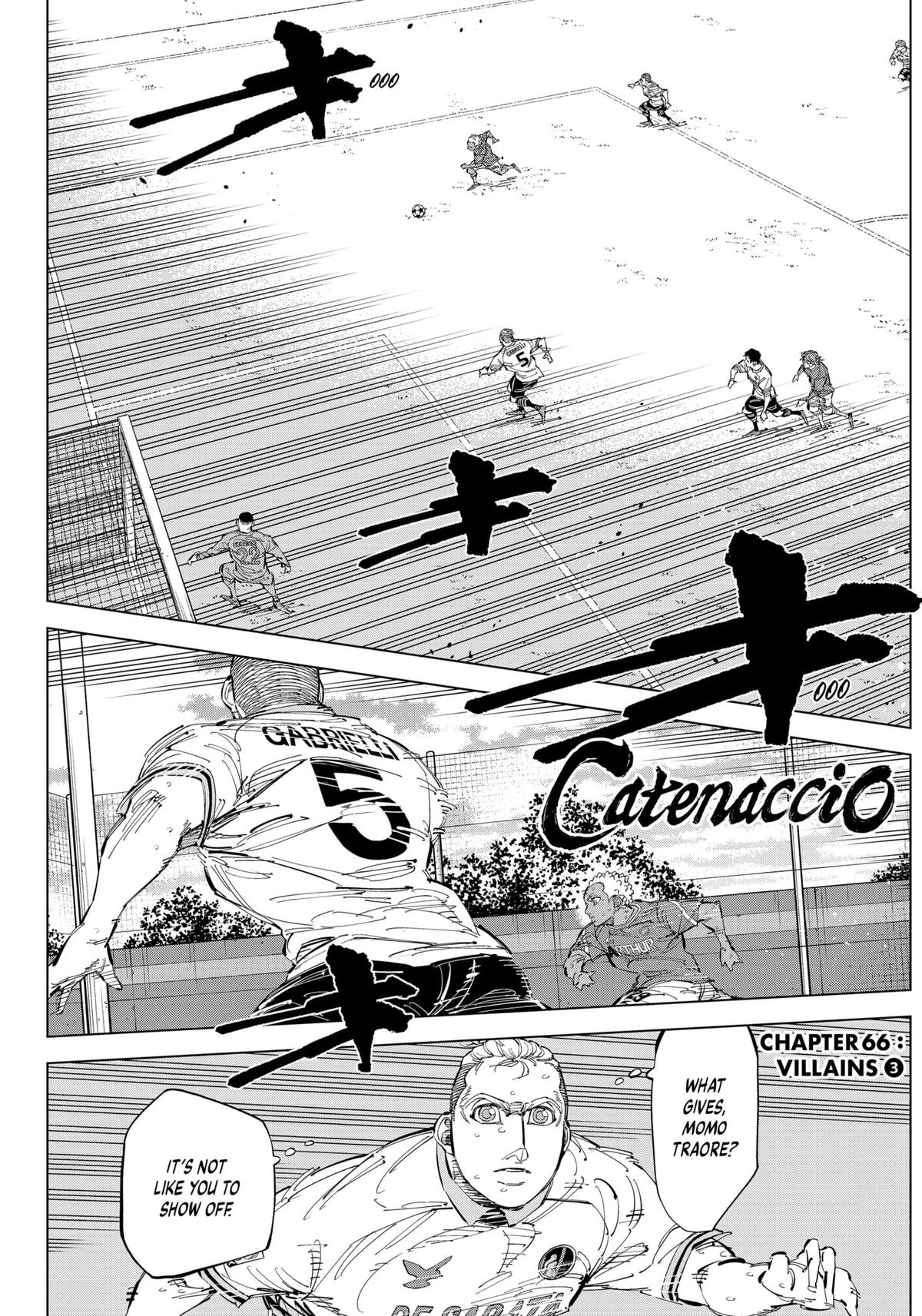 Catenaccio Chap 66 - Next Chap 67