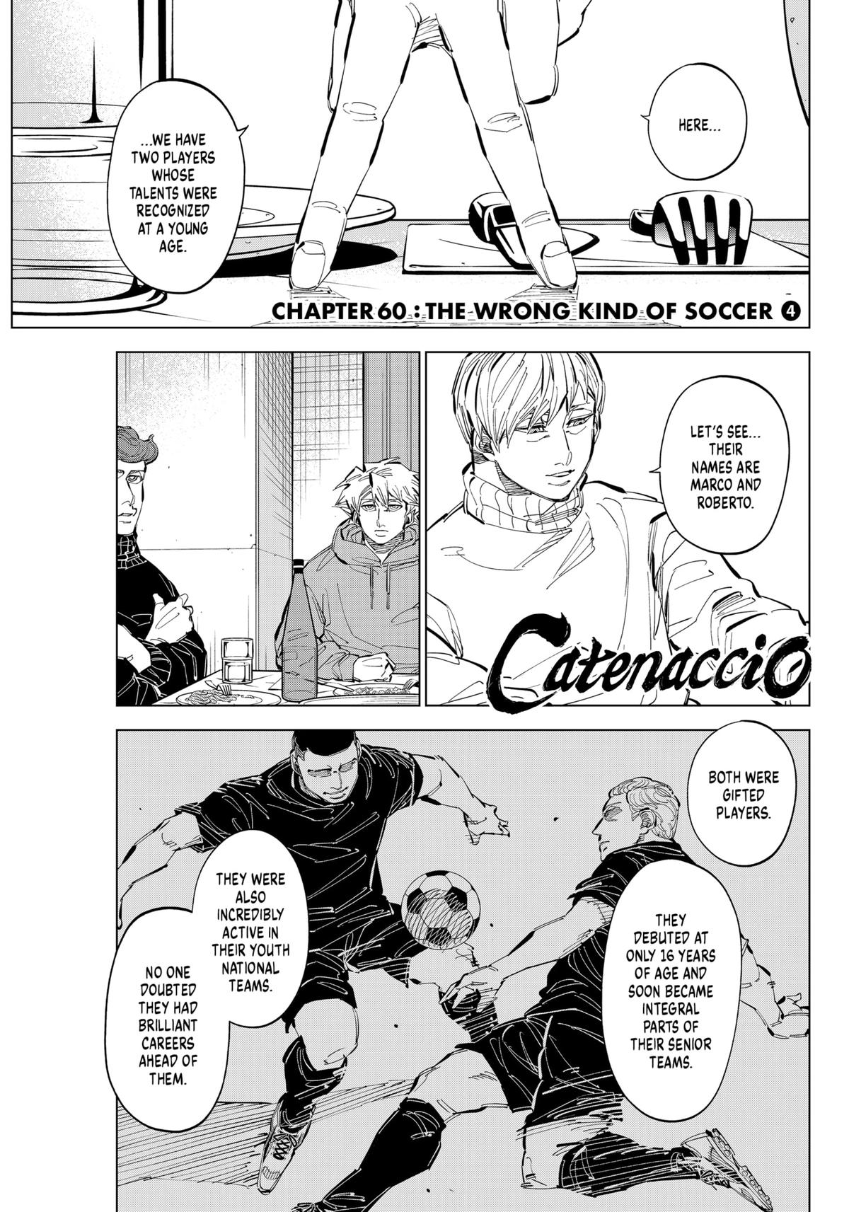 Catenaccio Chap 60 - Next Chap 61