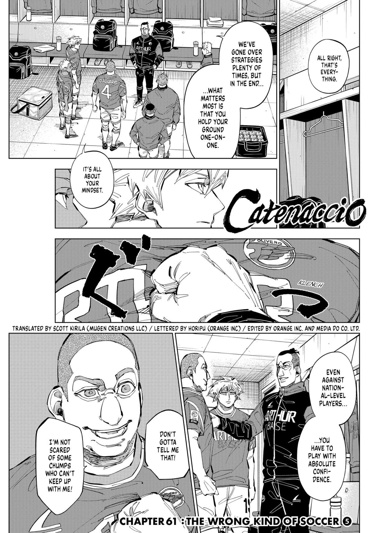 Catenaccio Chap 61 - Next Chap 62