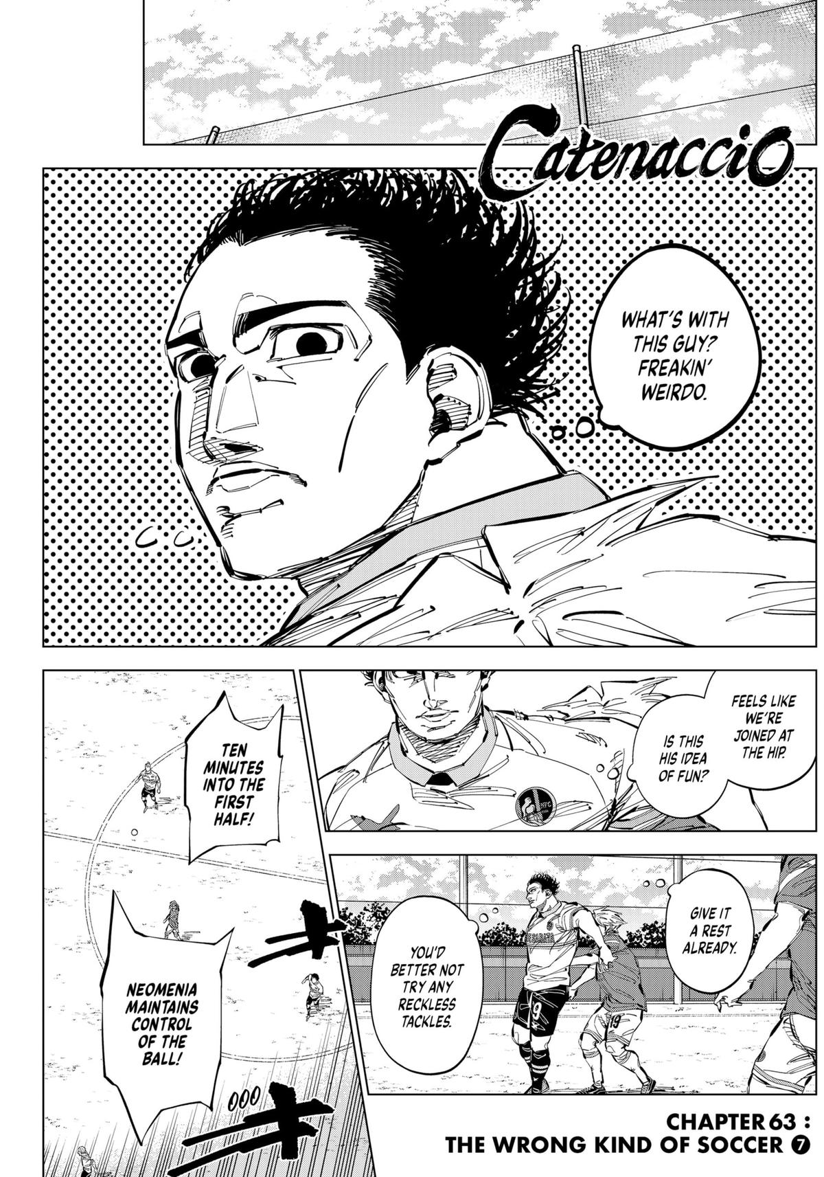Catenaccio Chap 63 - Next Chap 64