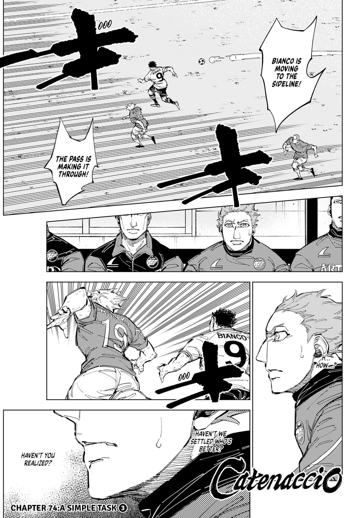 Catenaccio Chap 74 - Next Chap 75