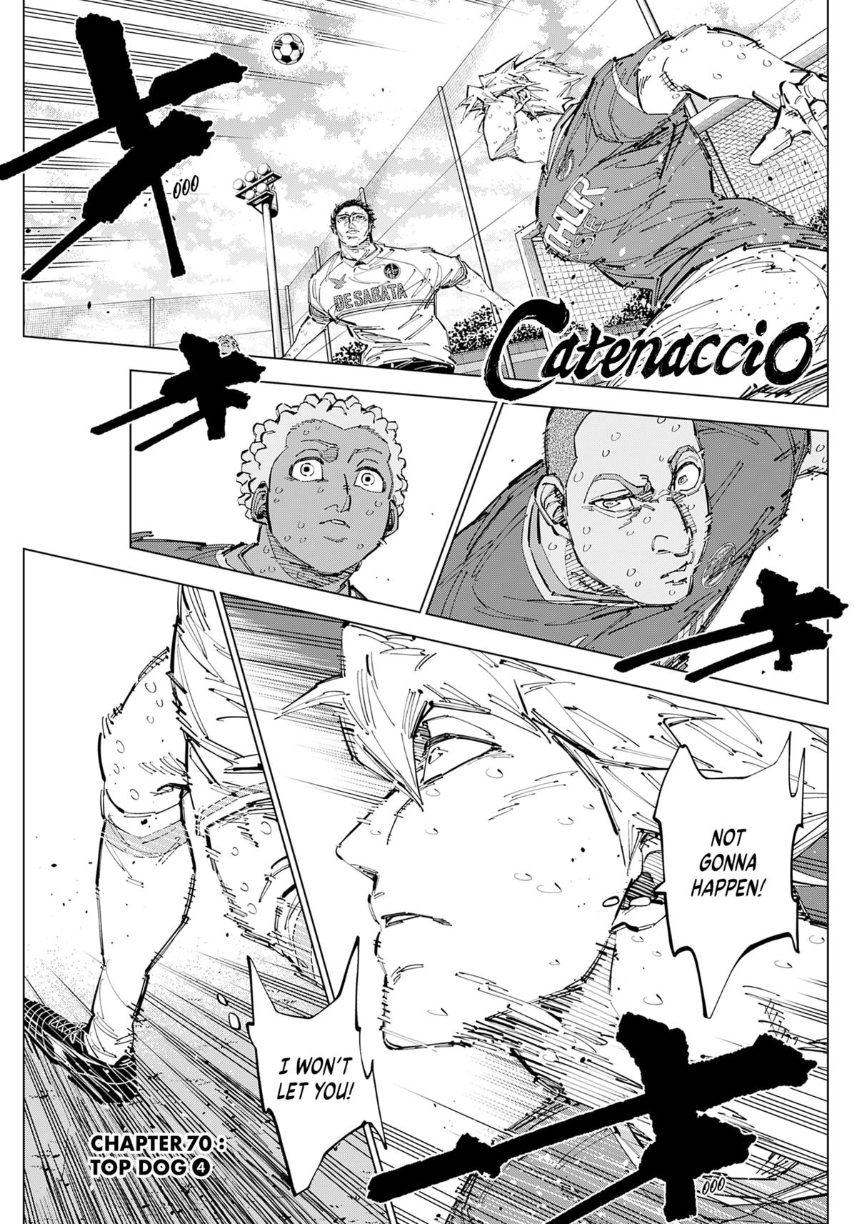 Catenaccio Chap 70 - Next Chap 71