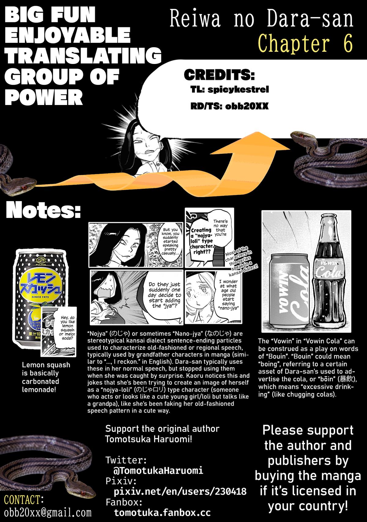 Reiwa no Dara-san Chap 6 - Next Chap 7