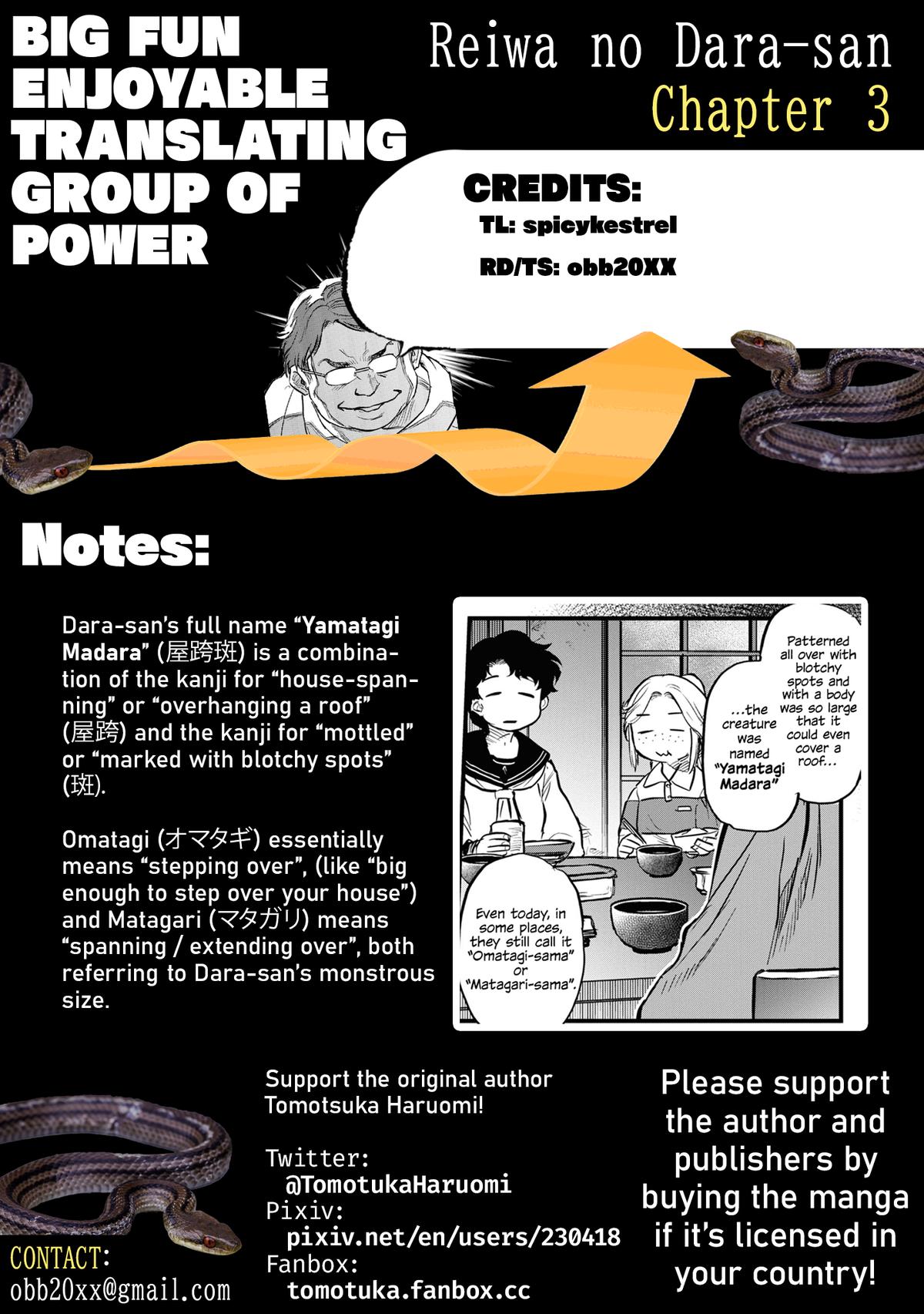 Reiwa no Dara-san Chap 3 - Next Chap 4