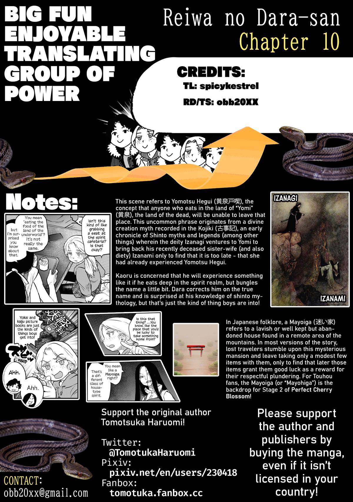 Reiwa no Dara-san Chap 10 - Next Chap 11