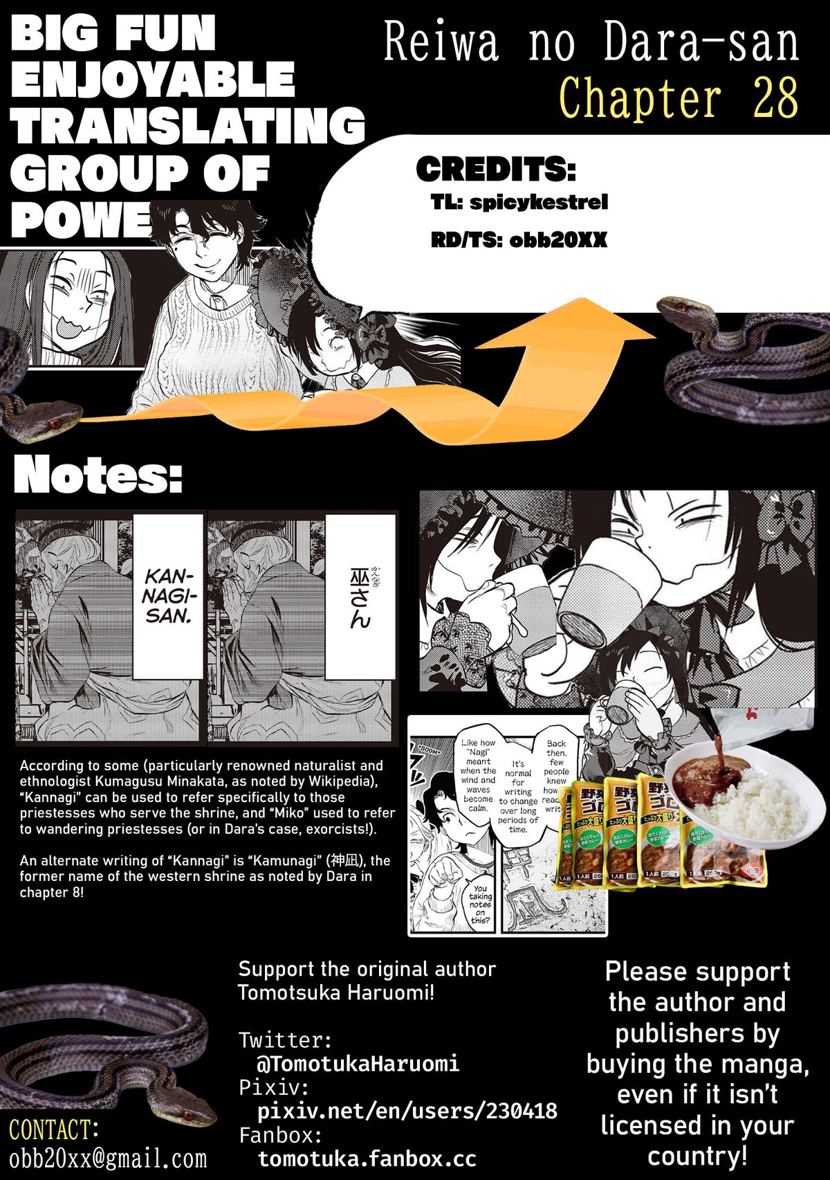 Reiwa no Dara-san Chap 28 - Next Chap 29