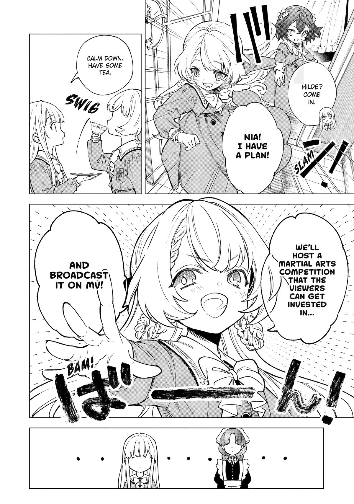 Kyouran Reijou Nia Liston: Byoujaku Reijou ni Tensei shita Kamigoroshi no Bujin no Karei naru Musouroku Chap 7 - Next Chap 8