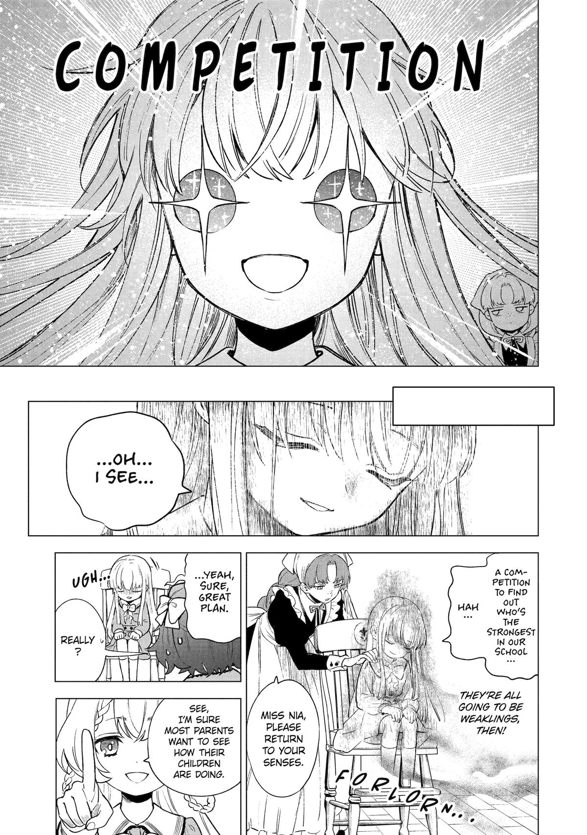 Kyouran Reijou Nia Liston: Byoujaku Reijou ni Tensei shita Kamigoroshi no Bujin no Karei naru Musouroku Chap 7 - Next Chap 8