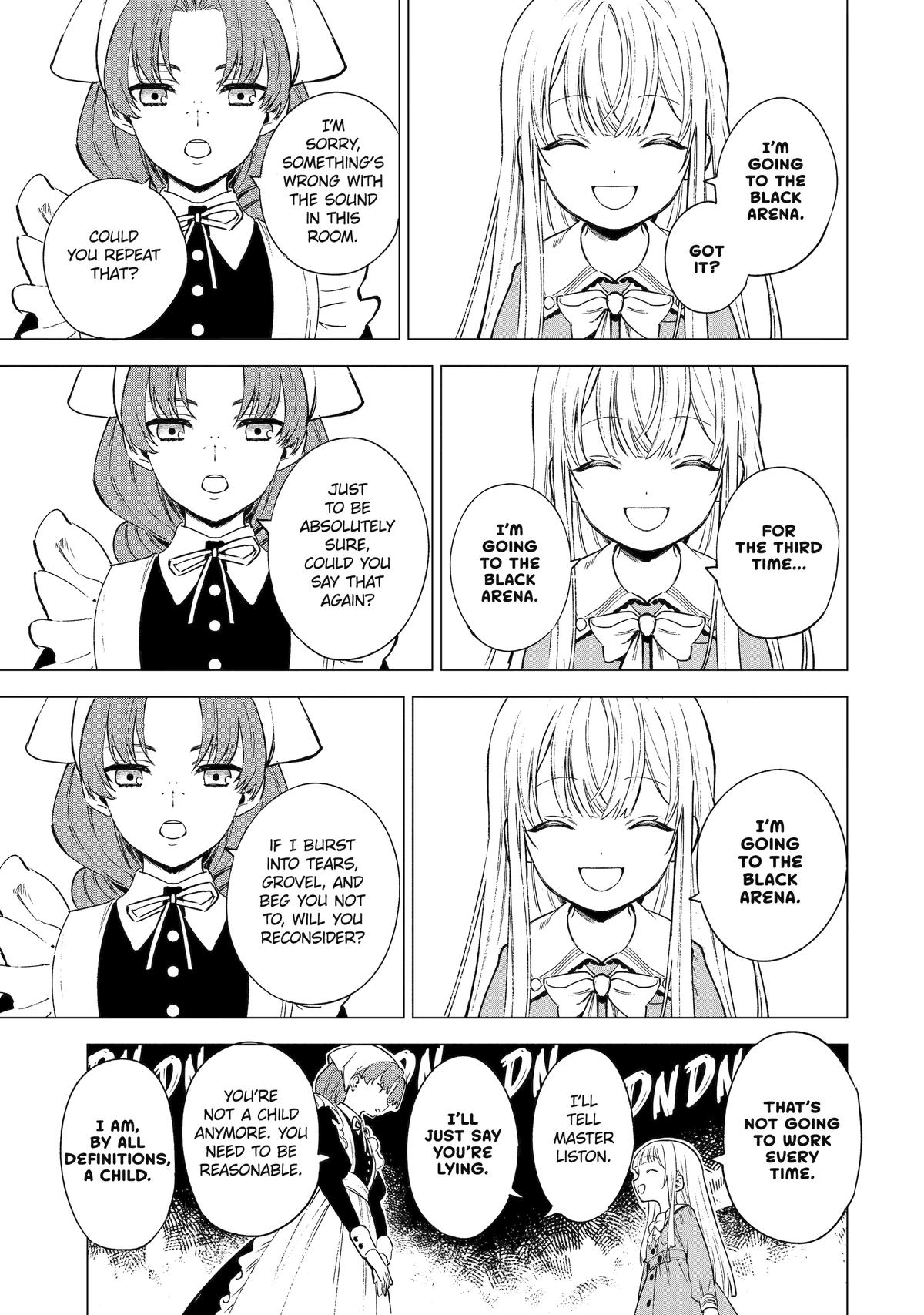 Kyouran Reijou Nia Liston: Byoujaku Reijou ni Tensei shita Kamigoroshi no Bujin no Karei naru Musouroku Chap 7 - Next Chap 8