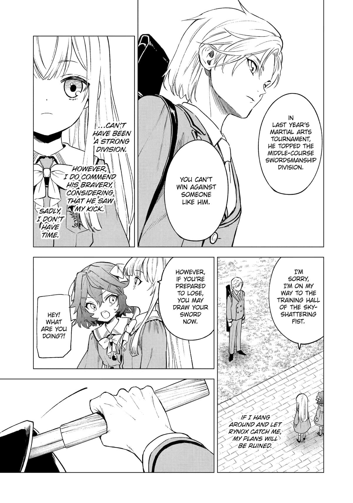 Kyouran Reijou Nia Liston: Byoujaku Reijou ni Tensei shita Kamigoroshi no Bujin no Karei naru Musouroku Chap 7 - Next Chap 8