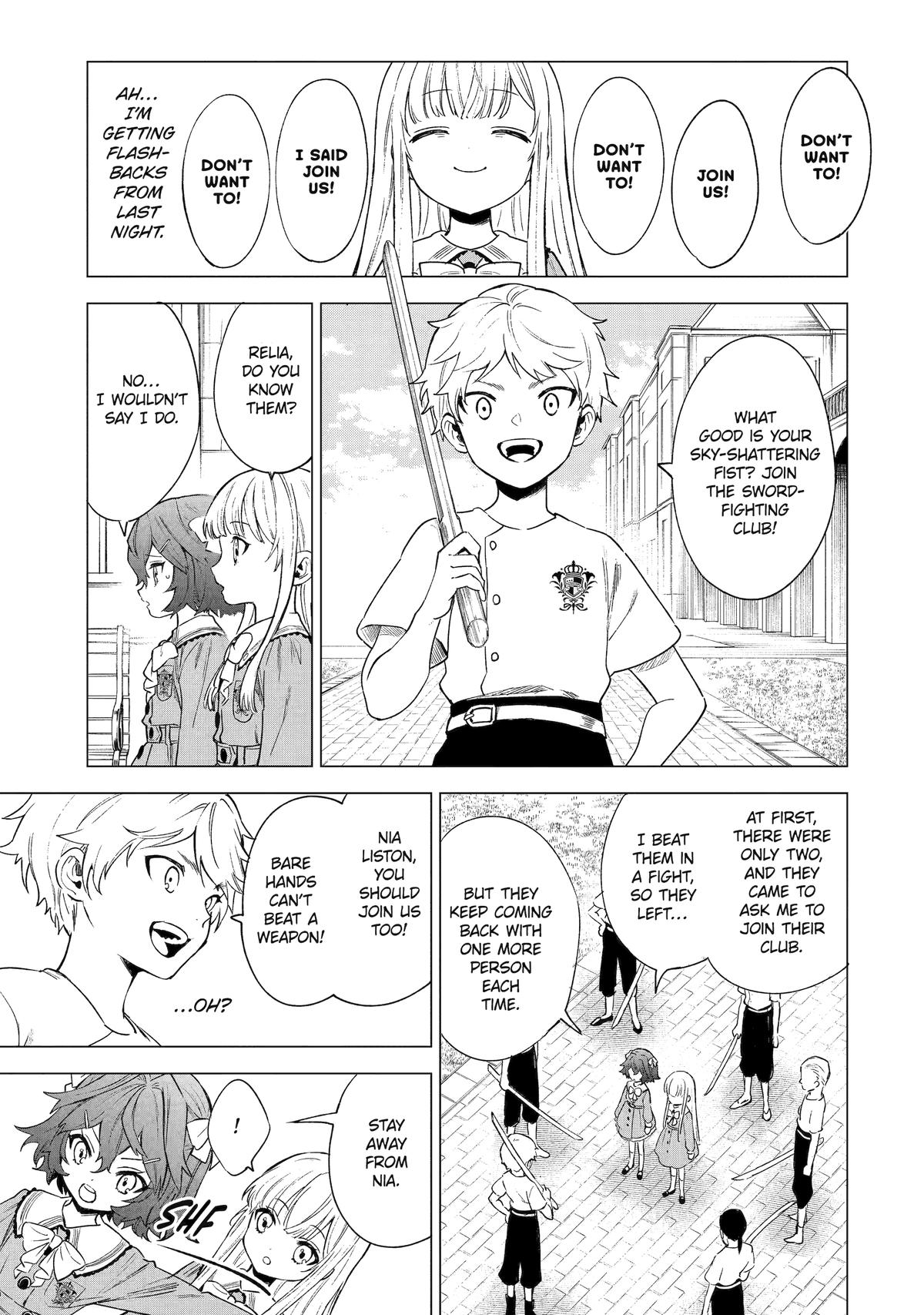 Kyouran Reijou Nia Liston: Byoujaku Reijou ni Tensei shita Kamigoroshi no Bujin no Karei naru Musouroku Chap 7 - Next Chap 8