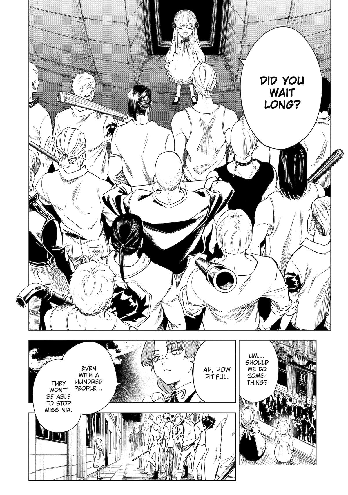 Kyouran Reijou Nia Liston: Byoujaku Reijou ni Tensei shita Kamigoroshi no Bujin no Karei naru Musouroku Chap 4 - Next Chap 5