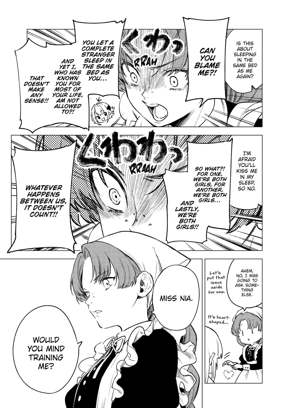 Kyouran Reijou Nia Liston: Byoujaku Reijou ni Tensei shita Kamigoroshi no Bujin no Karei naru Musouroku Chap 4 - Next Chap 5