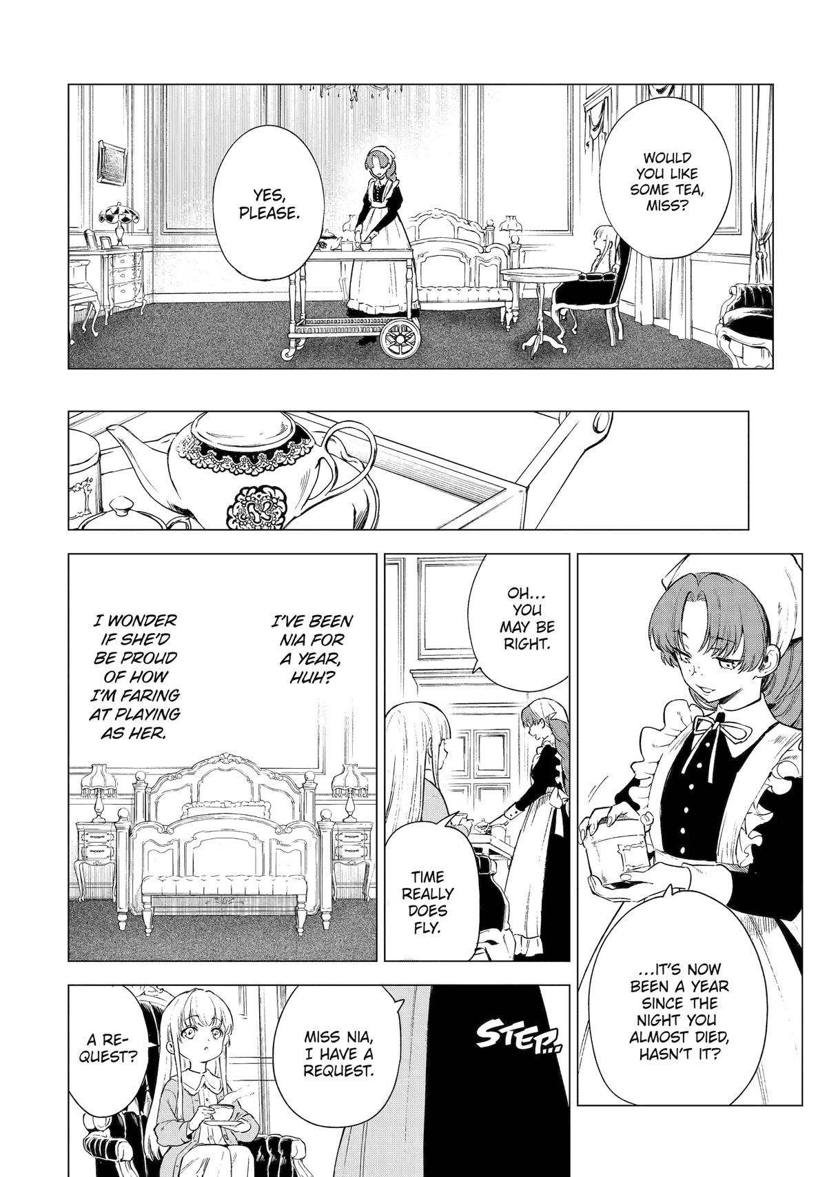 Kyouran Reijou Nia Liston: Byoujaku Reijou ni Tensei shita Kamigoroshi no Bujin no Karei naru Musouroku Chap 4 - Next Chap 5