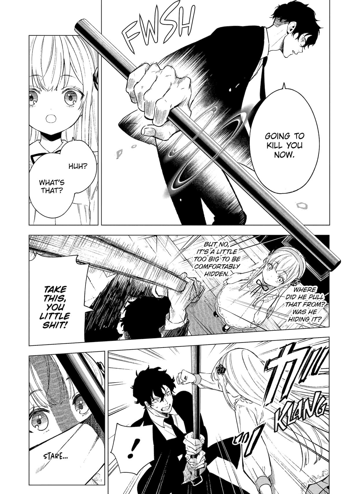 Kyouran Reijou Nia Liston: Byoujaku Reijou ni Tensei shita Kamigoroshi no Bujin no Karei naru Musouroku Chap 4 - Next Chap 5