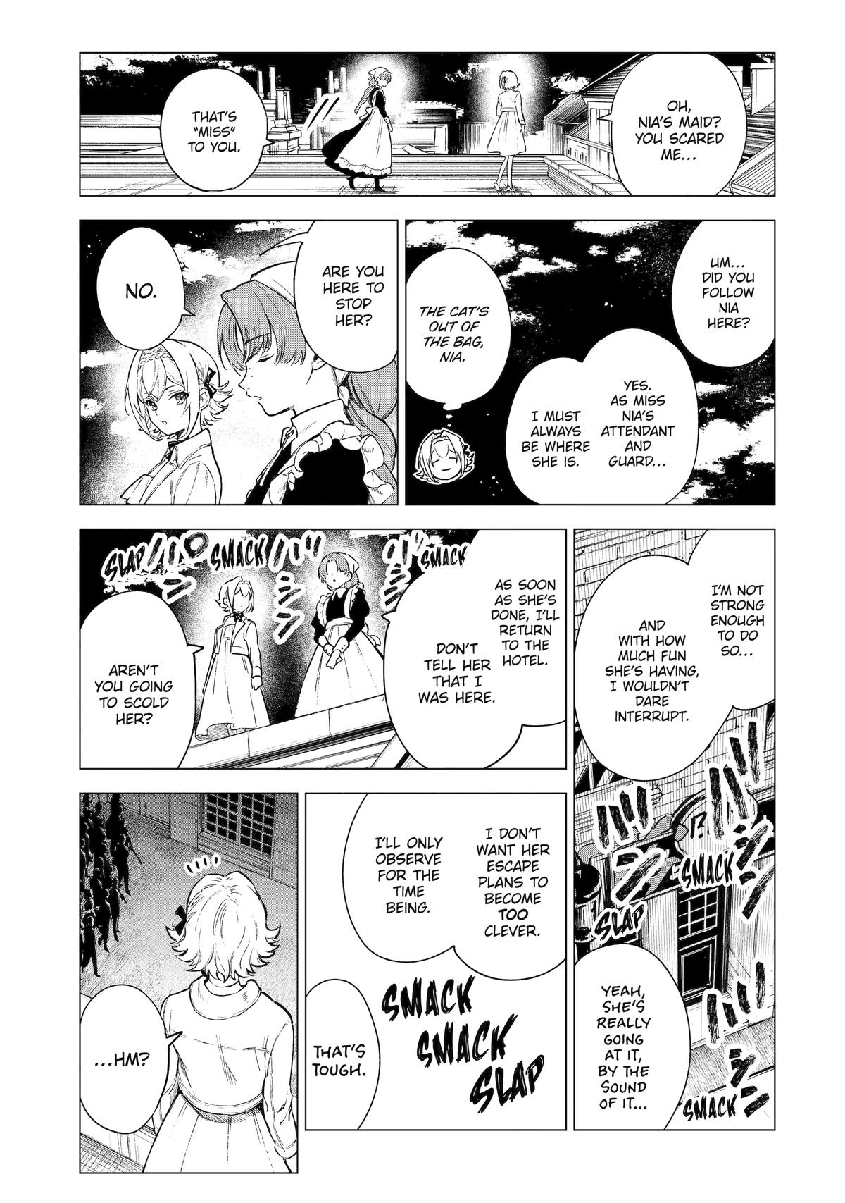 Kyouran Reijou Nia Liston: Byoujaku Reijou ni Tensei shita Kamigoroshi no Bujin no Karei naru Musouroku Chap 4 - Next Chap 5