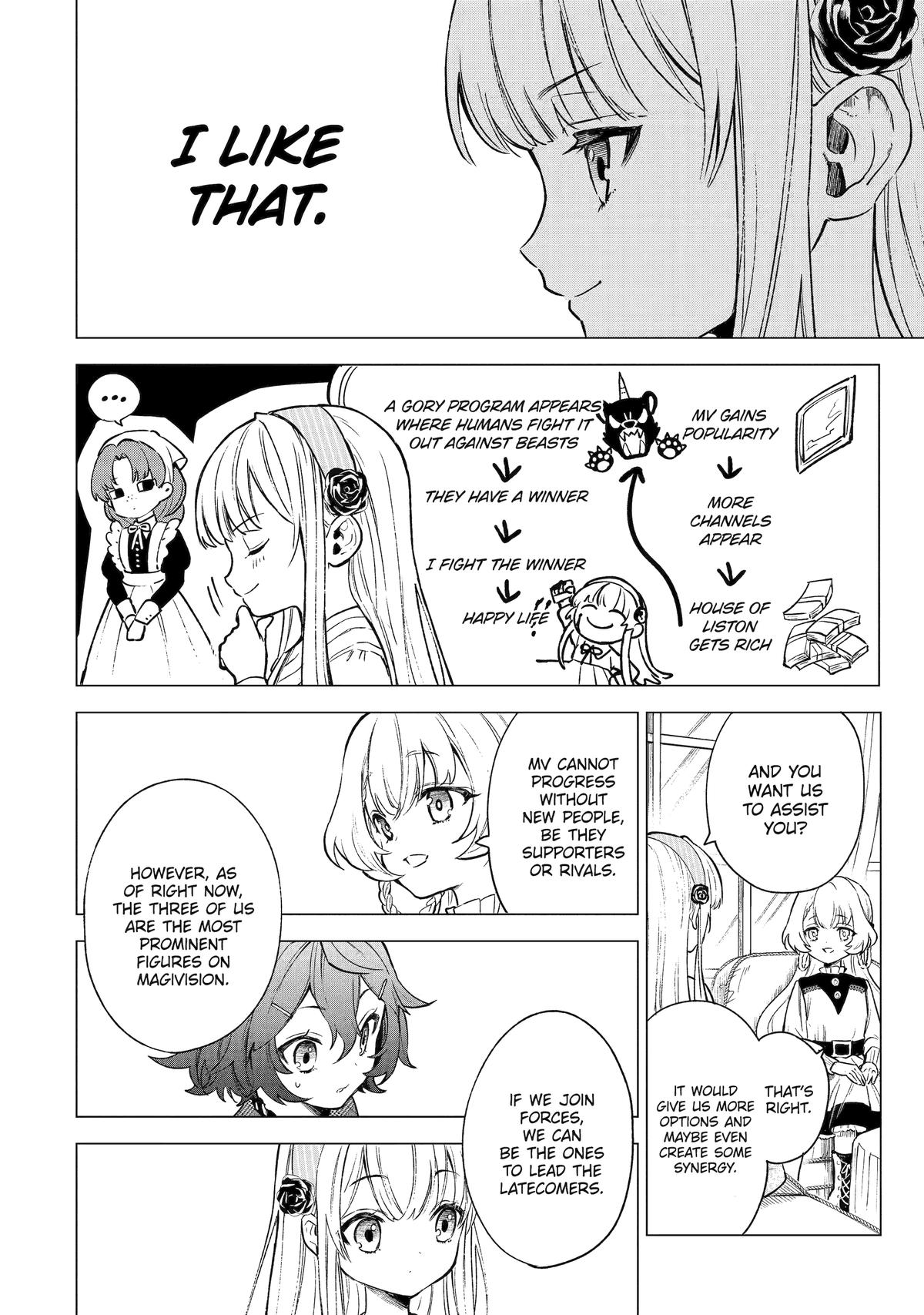 Kyouran Reijou Nia Liston: Byoujaku Reijou ni Tensei shita Kamigoroshi no Bujin no Karei naru Musouroku Chap 5 - Next Chap 6