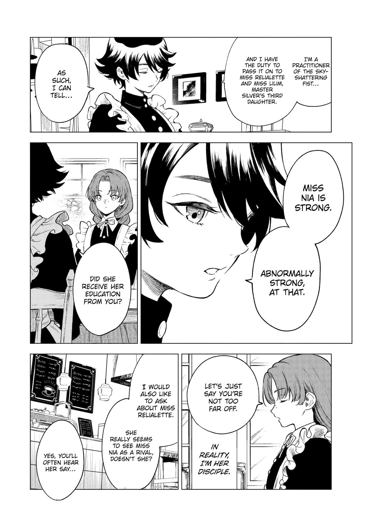 Kyouran Reijou Nia Liston: Byoujaku Reijou ni Tensei shita Kamigoroshi no Bujin no Karei naru Musouroku Chap 5 - Next Chap 6