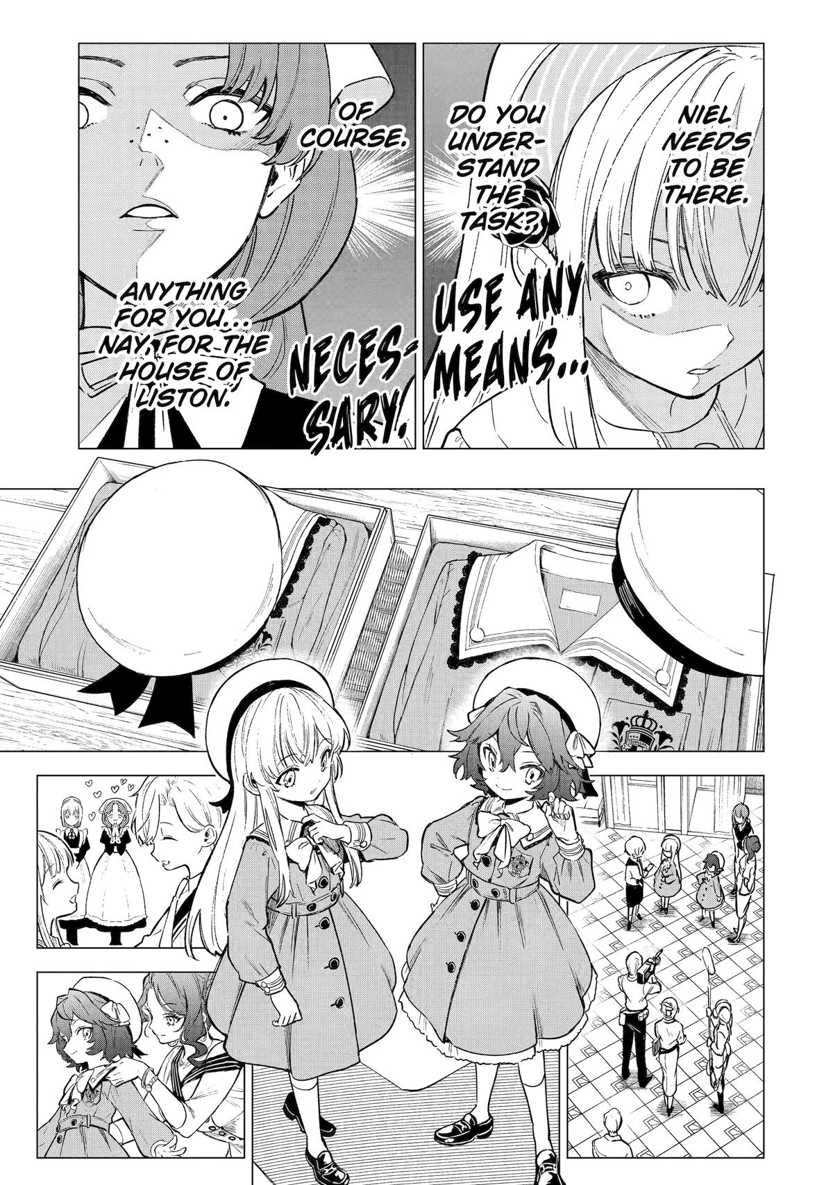Kyouran Reijou Nia Liston: Byoujaku Reijou ni Tensei shita Kamigoroshi no Bujin no Karei naru Musouroku Chap 5 - Next Chap 6