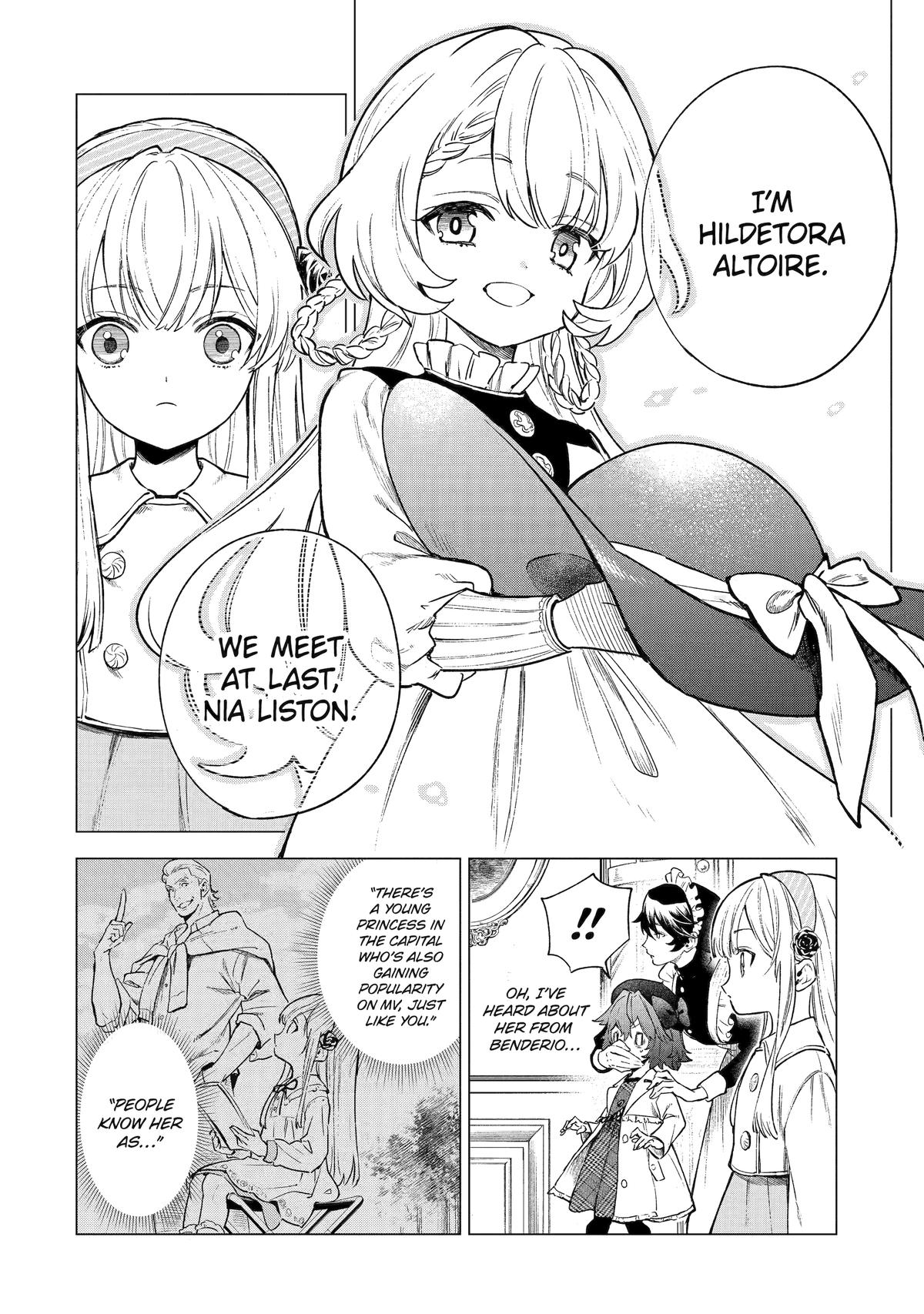 Kyouran Reijou Nia Liston: Byoujaku Reijou ni Tensei shita Kamigoroshi no Bujin no Karei naru Musouroku Chap 5 - Next Chap 6