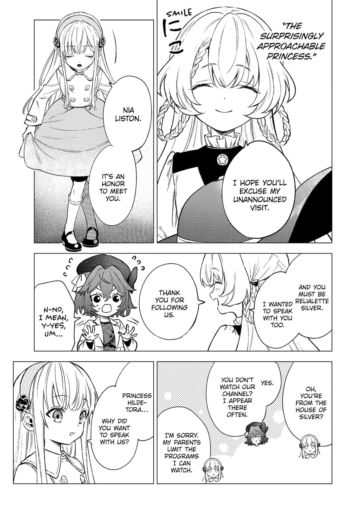 Kyouran Reijou Nia Liston: Byoujaku Reijou ni Tensei shita Kamigoroshi no Bujin no Karei naru Musouroku Chap 5 - Next Chap 6
