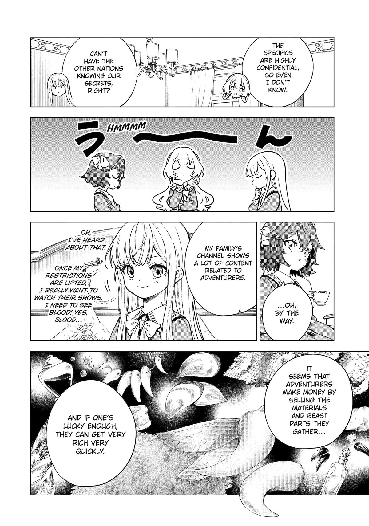 Kyouran Reijou Nia Liston: Byoujaku Reijou ni Tensei shita Kamigoroshi no Bujin no Karei naru Musouroku Chap 6 - Next Chap 7