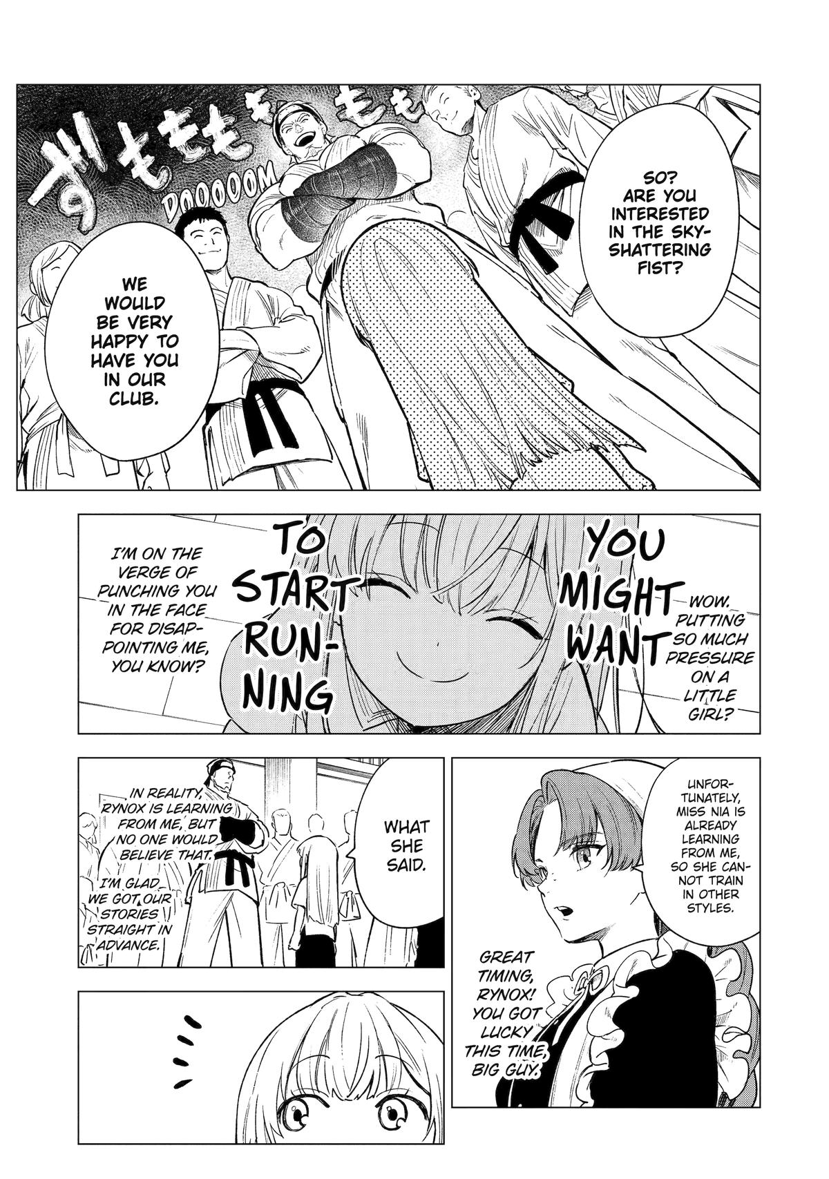 Kyouran Reijou Nia Liston: Byoujaku Reijou ni Tensei shita Kamigoroshi no Bujin no Karei naru Musouroku Chap 6 - Next Chap 7