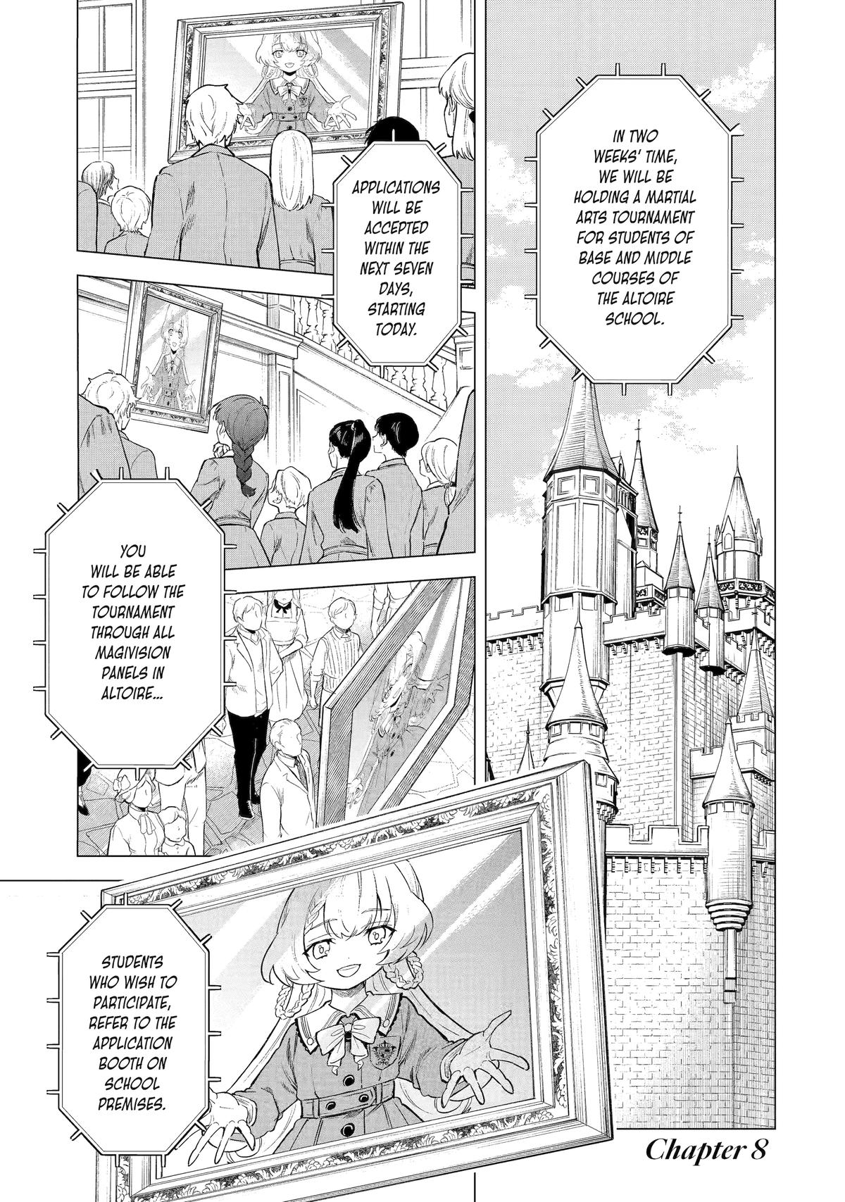 Kyouran Reijou Nia Liston: Byoujaku Reijou ni Tensei shita Kamigoroshi no Bujin no Karei naru Musouroku Chap 8 - Next Chap 9