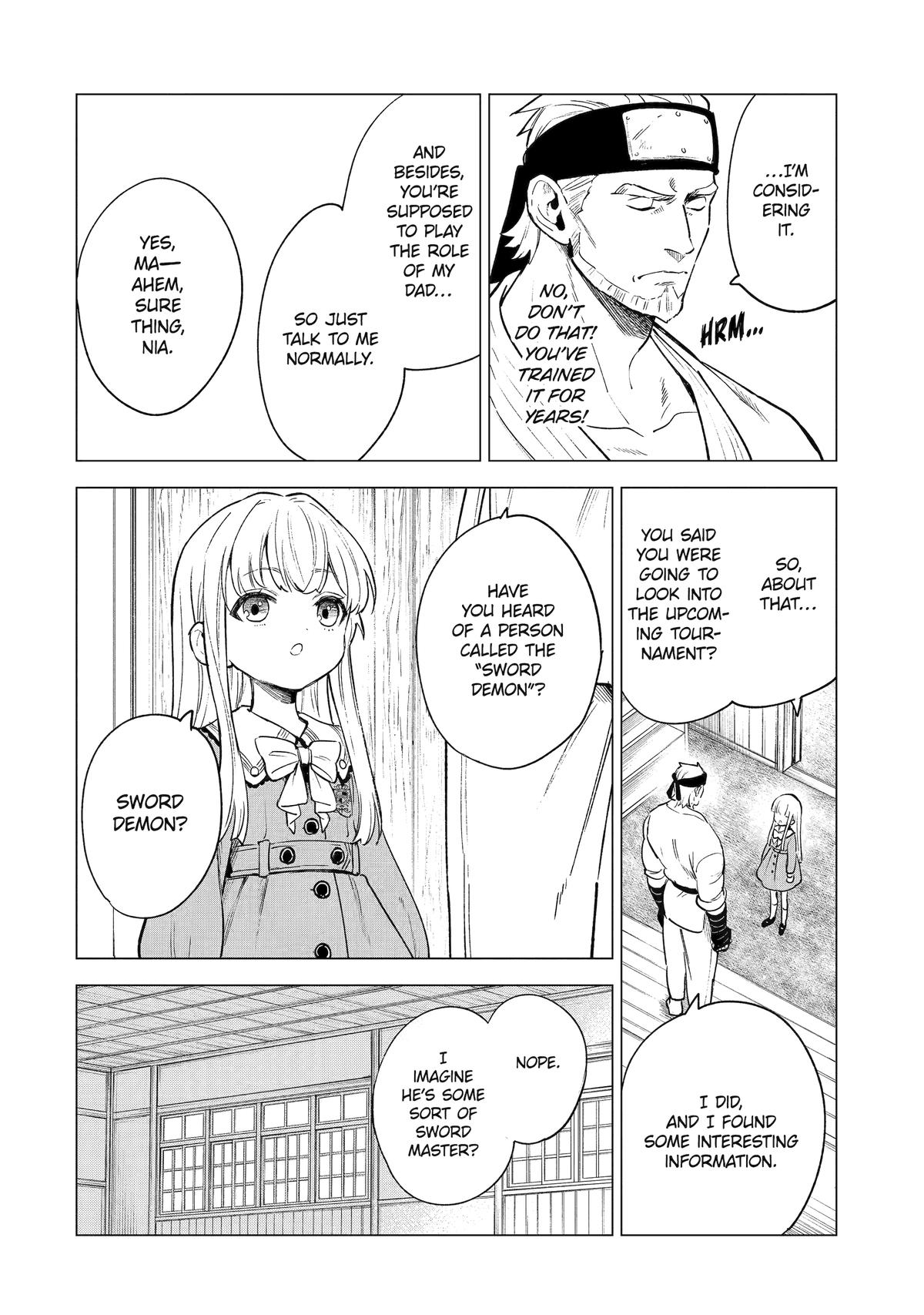 Kyouran Reijou Nia Liston: Byoujaku Reijou ni Tensei shita Kamigoroshi no Bujin no Karei naru Musouroku Chap 8 - Next Chap 9