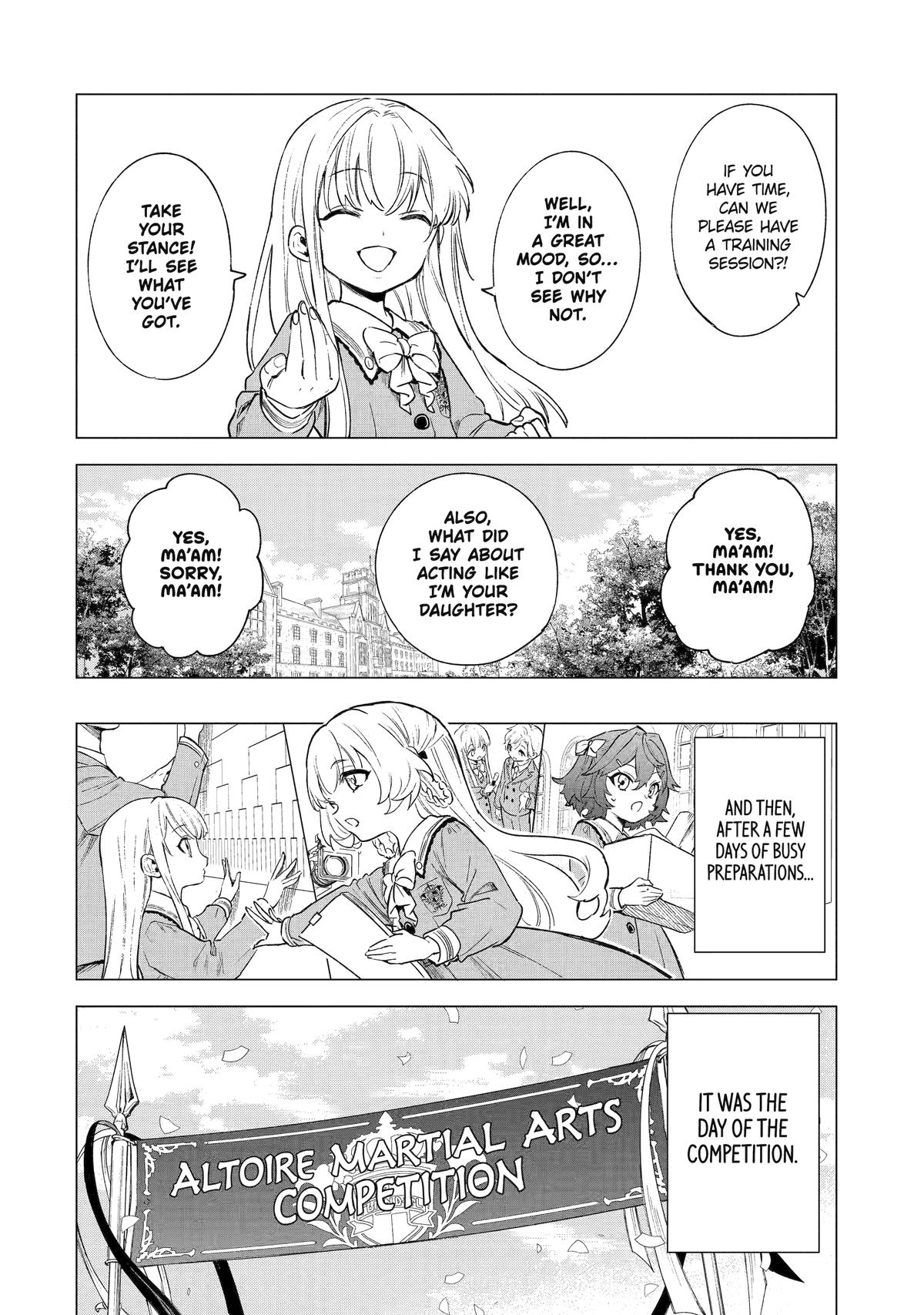 Kyouran Reijou Nia Liston: Byoujaku Reijou ni Tensei shita Kamigoroshi no Bujin no Karei naru Musouroku Chap 8 - Next Chap 9