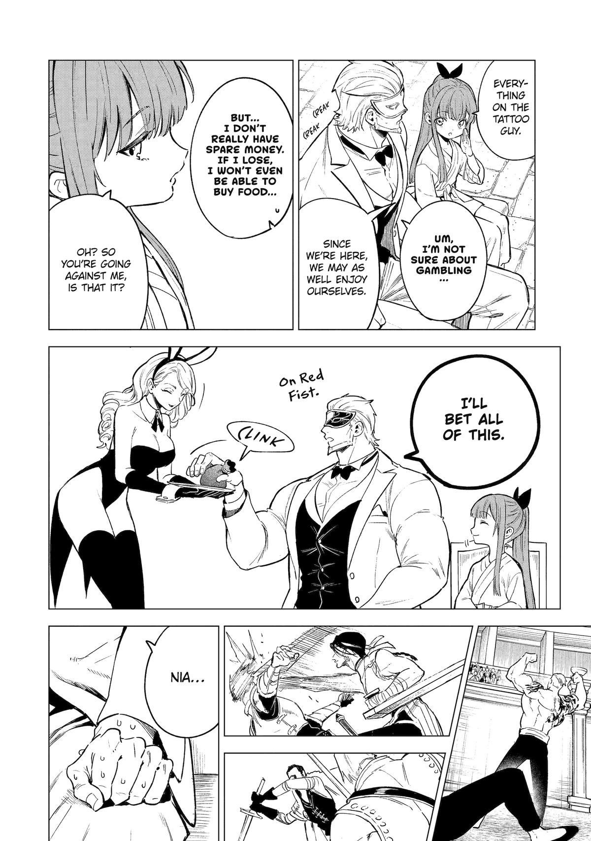 Kyouran Reijou Nia Liston: Byoujaku Reijou ni Tensei shita Kamigoroshi no Bujin no Karei naru Musouroku Chap 8 - Next Chap 9