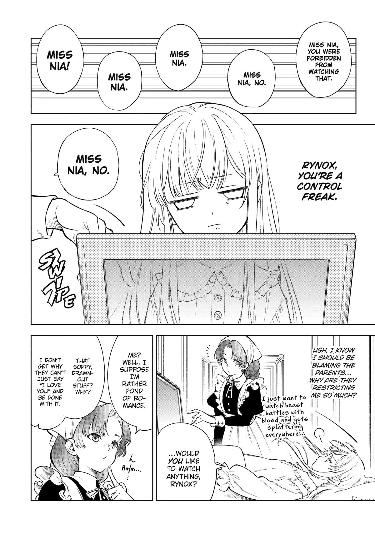Kyouran Reijou Nia Liston: Byoujaku Reijou ni Tensei shita Kamigoroshi no Bujin no Karei naru Musouroku Chap 1 - Next Chap 2