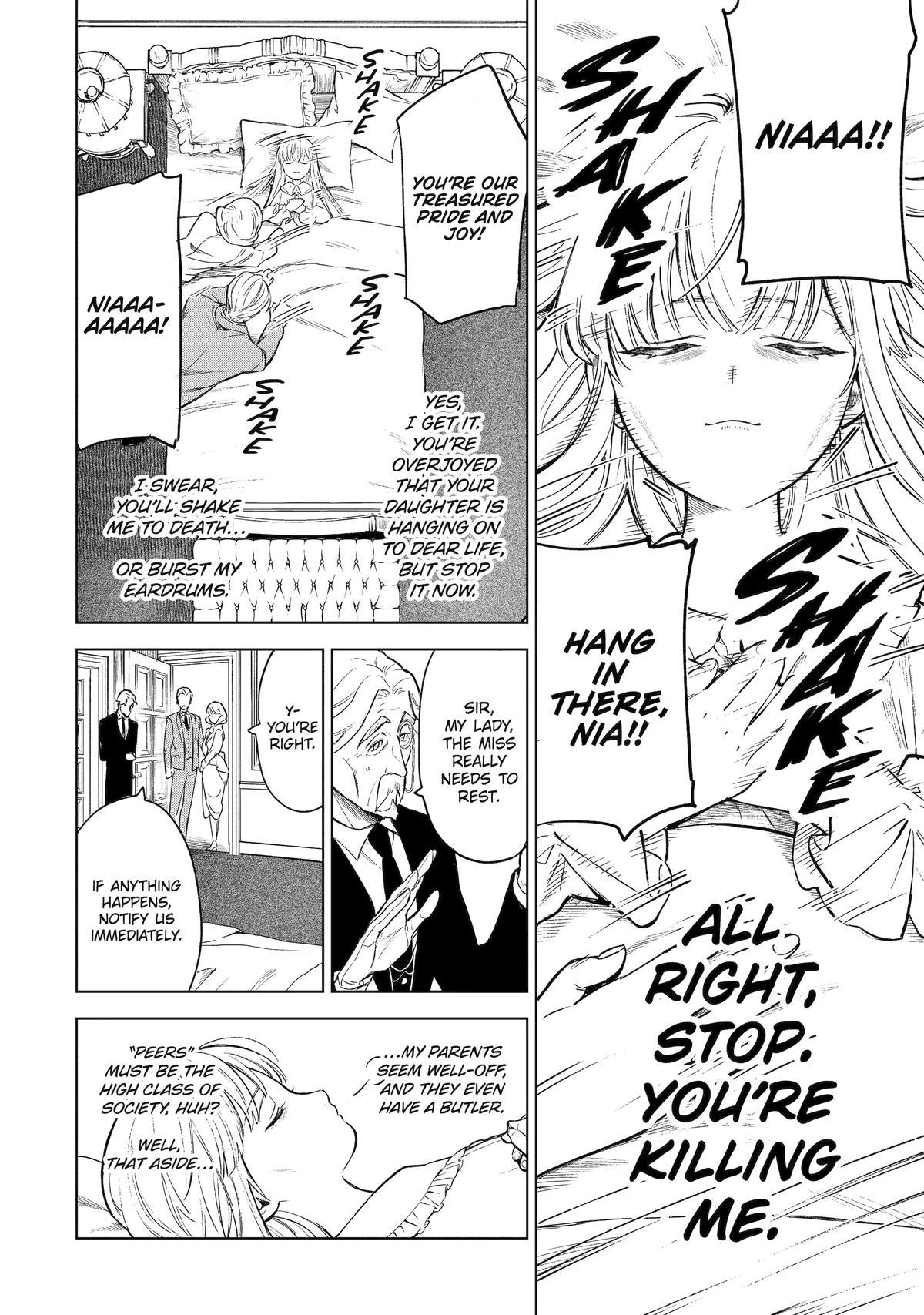 Kyouran Reijou Nia Liston: Byoujaku Reijou ni Tensei shita Kamigoroshi no Bujin no Karei naru Musouroku Chap 1 - Next Chap 2