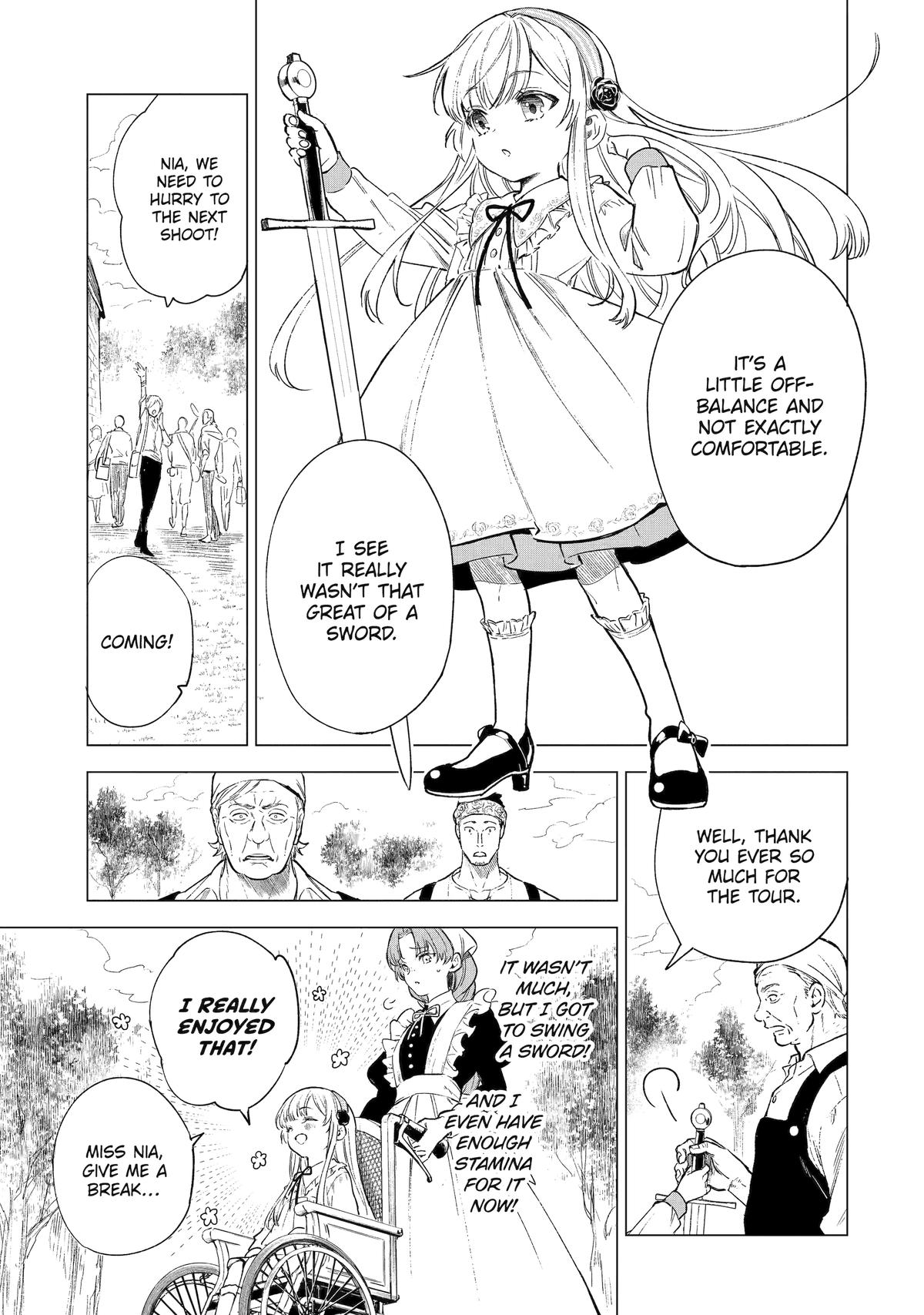 Kyouran Reijou Nia Liston: Byoujaku Reijou ni Tensei shita Kamigoroshi no Bujin no Karei naru Musouroku Chap 2 - Next Chap 3