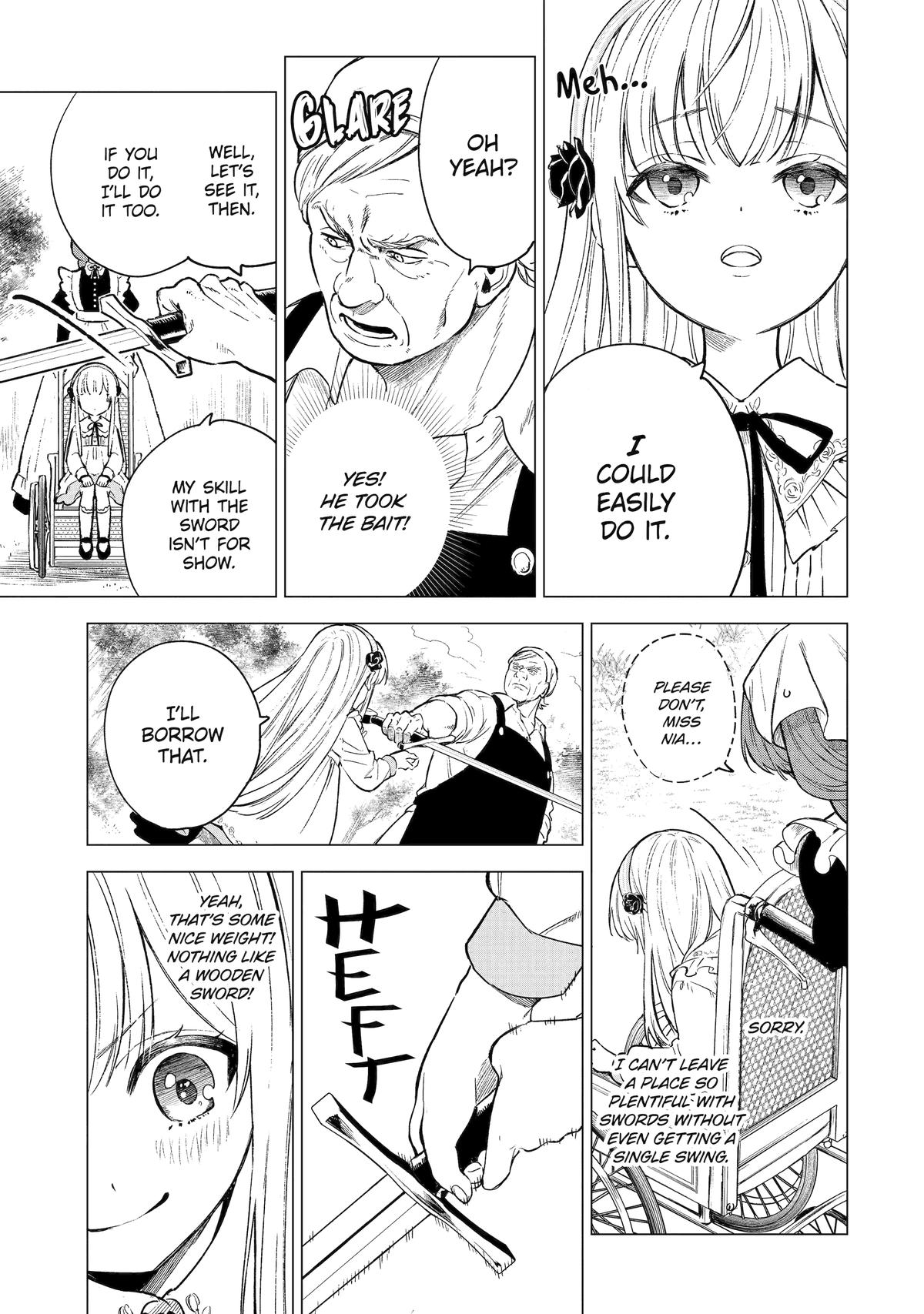 Kyouran Reijou Nia Liston: Byoujaku Reijou ni Tensei shita Kamigoroshi no Bujin no Karei naru Musouroku Chap 2 - Next Chap 3