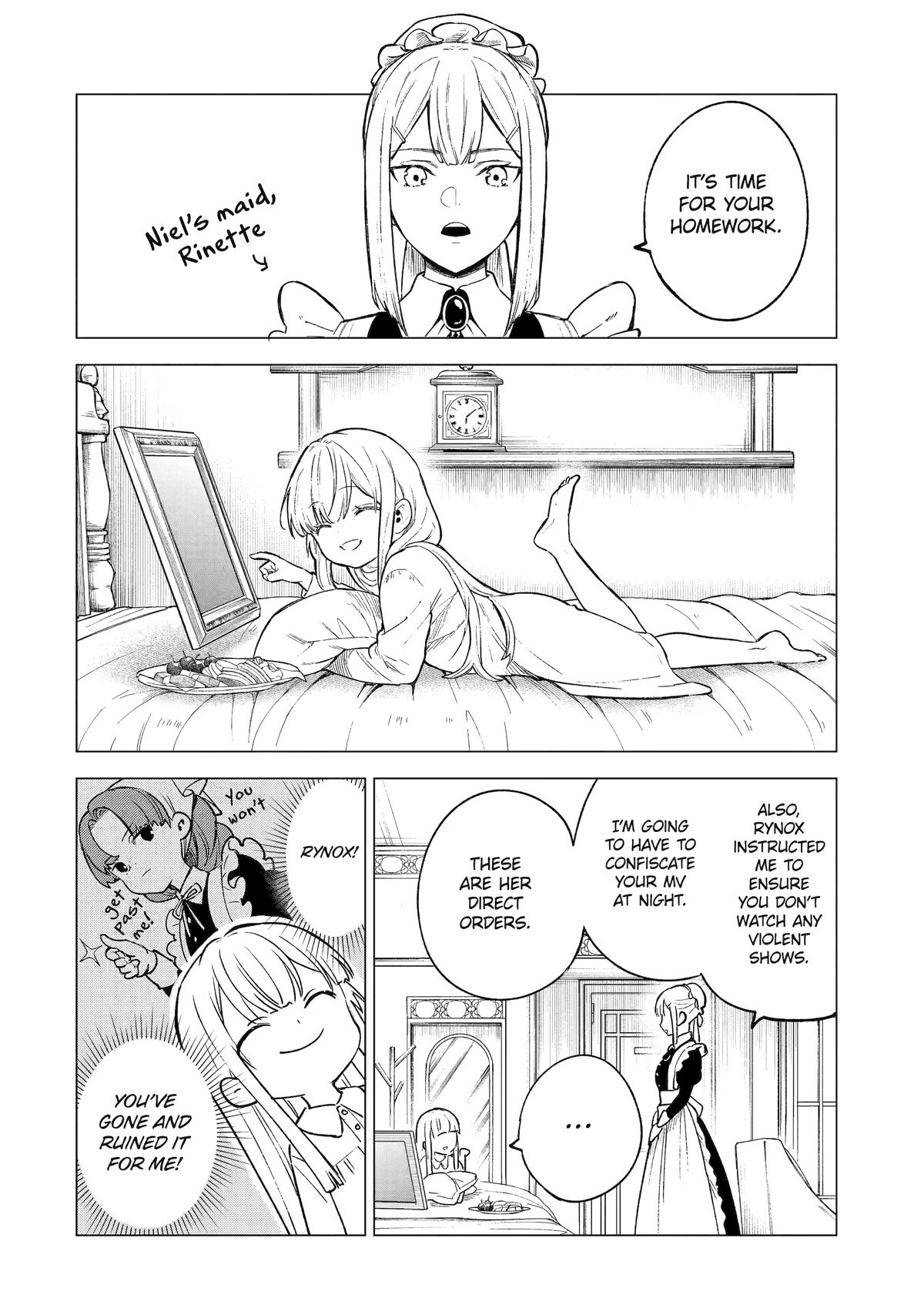 Kyouran Reijou Nia Liston: Byoujaku Reijou ni Tensei shita Kamigoroshi no Bujin no Karei naru Musouroku Chap 14 - Next Chap 15