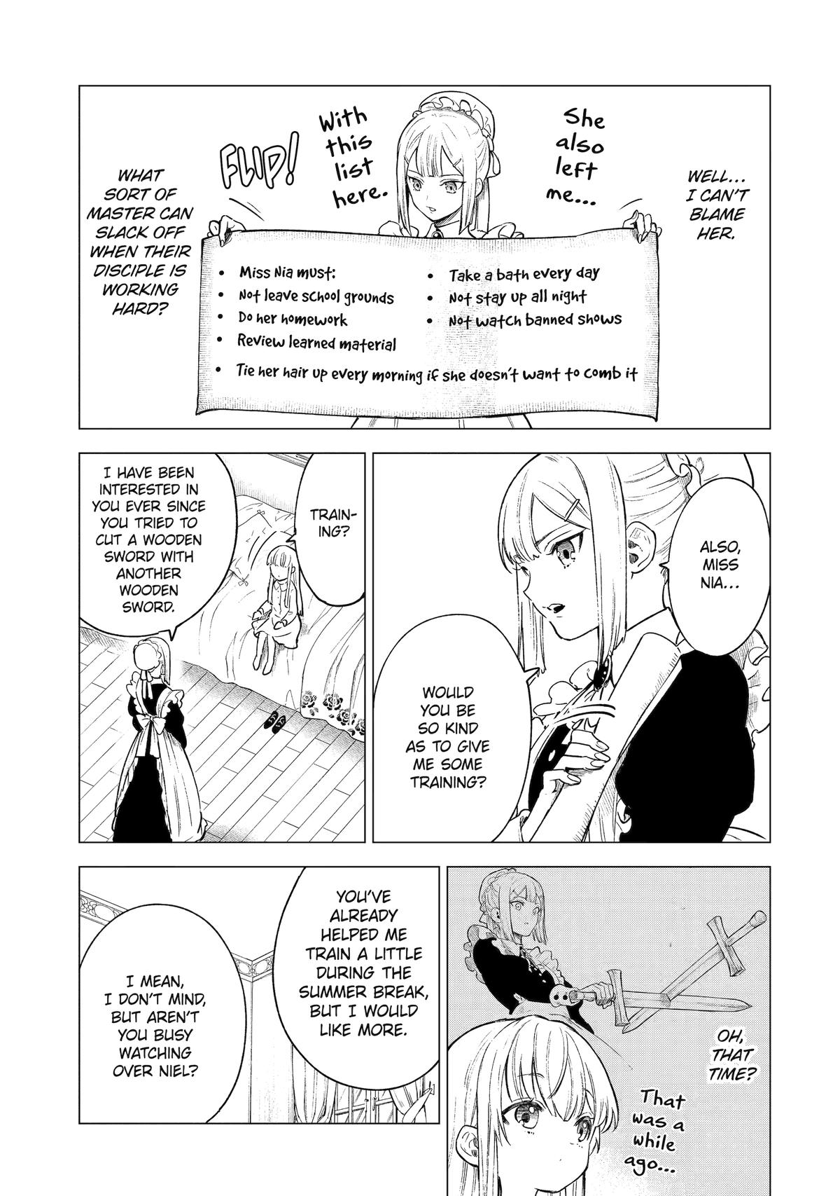 Kyouran Reijou Nia Liston: Byoujaku Reijou ni Tensei shita Kamigoroshi no Bujin no Karei naru Musouroku Chap 14 - Next Chap 15