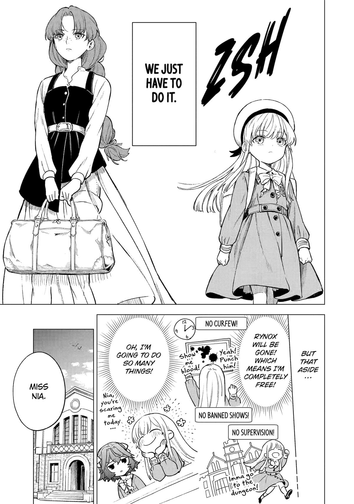 Kyouran Reijou Nia Liston: Byoujaku Reijou ni Tensei shita Kamigoroshi no Bujin no Karei naru Musouroku Chap 14 - Next Chap 15