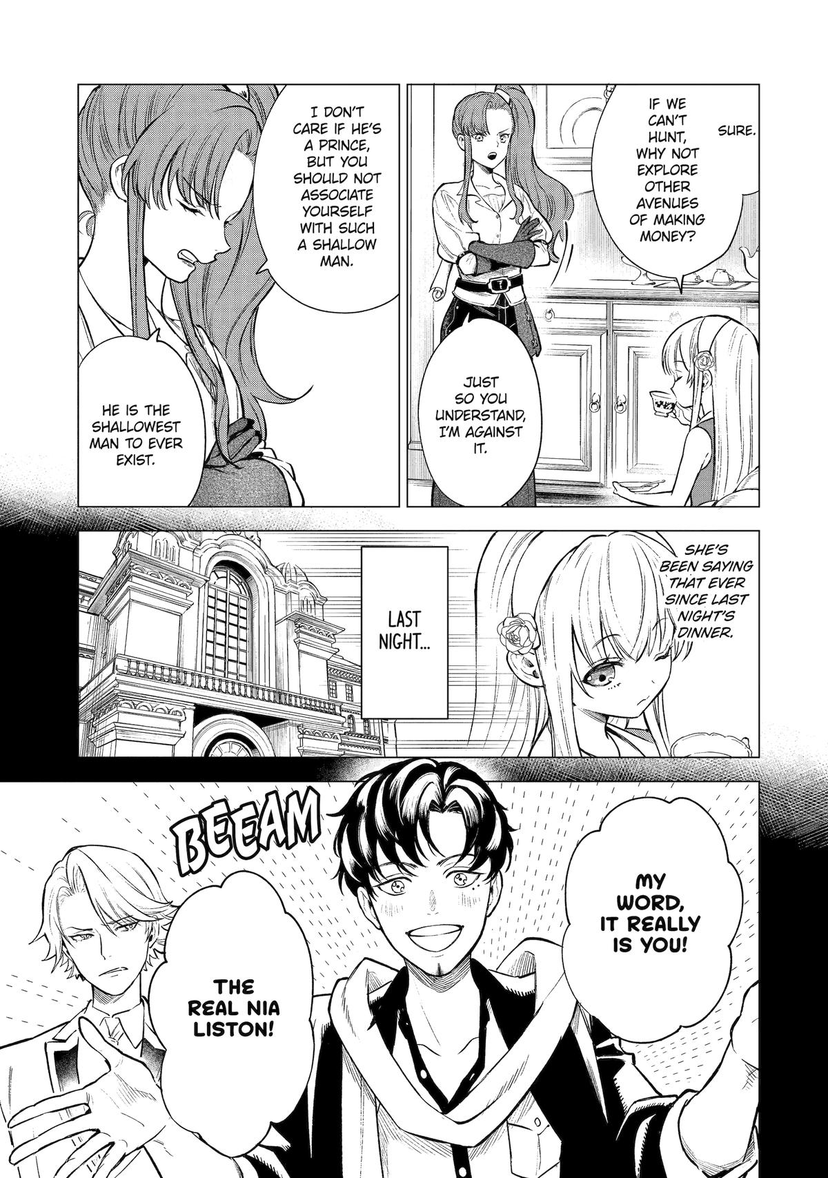 Kyouran Reijou Nia Liston: Byoujaku Reijou ni Tensei shita Kamigoroshi no Bujin no Karei naru Musouroku Chap 19 - Next Chap 20