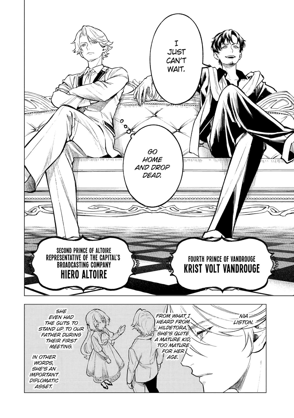 Kyouran Reijou Nia Liston: Byoujaku Reijou ni Tensei shita Kamigoroshi no Bujin no Karei naru Musouroku Chap 19 - Next Chap 20
