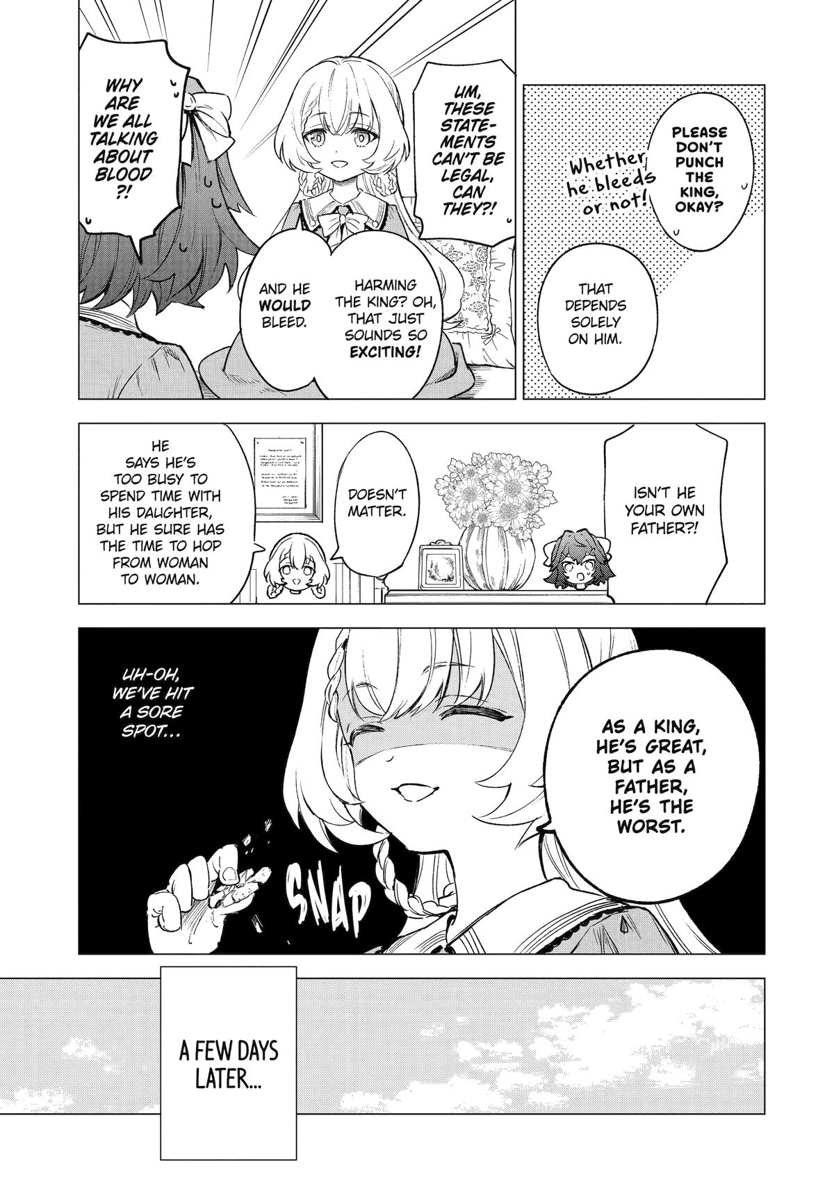Kyouran Reijou Nia Liston: Byoujaku Reijou ni Tensei shita Kamigoroshi no Bujin no Karei naru Musouroku Chap 10 - Next Chap 11