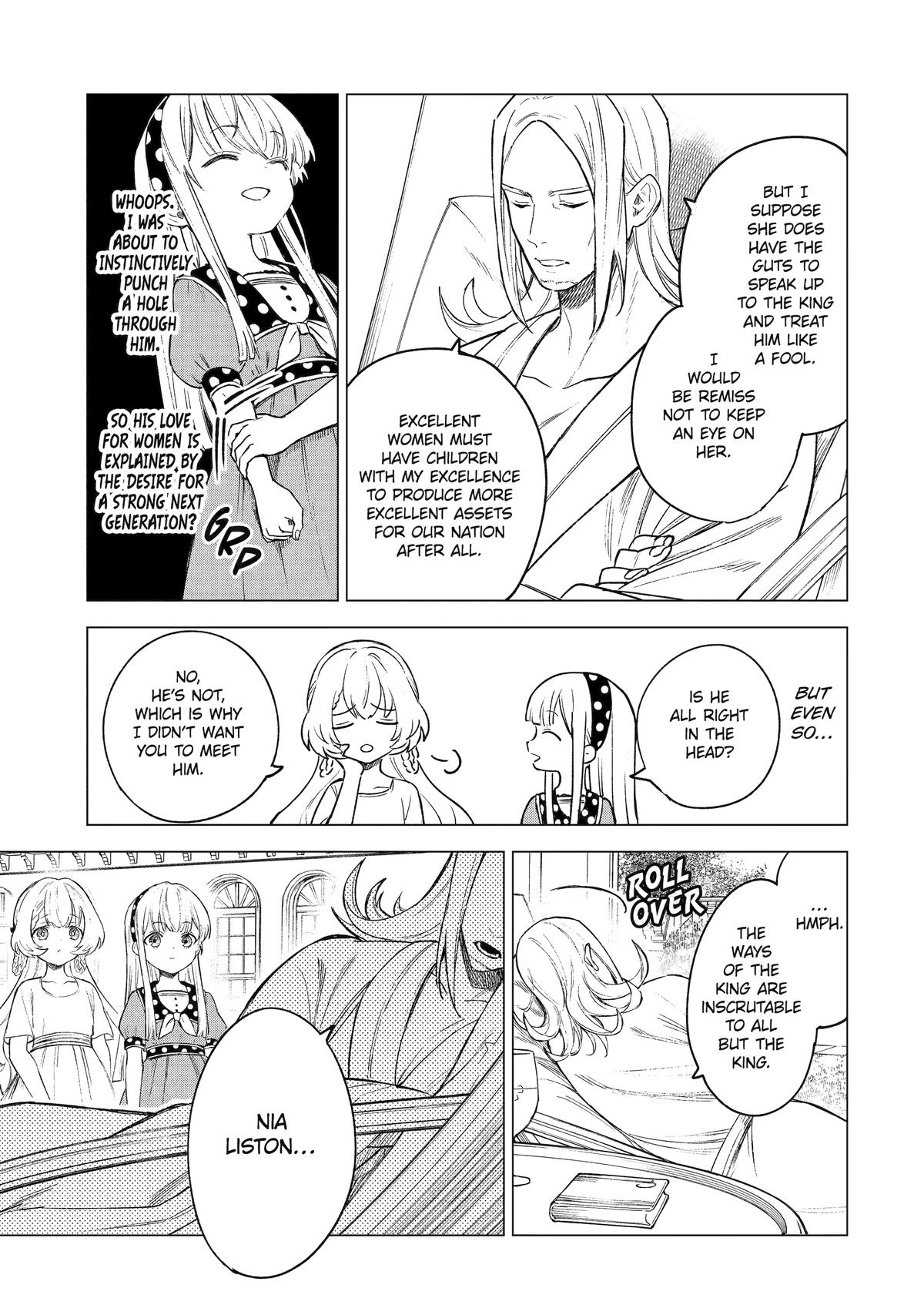 Kyouran Reijou Nia Liston: Byoujaku Reijou ni Tensei shita Kamigoroshi no Bujin no Karei naru Musouroku Chap 12 - Next Chap 13