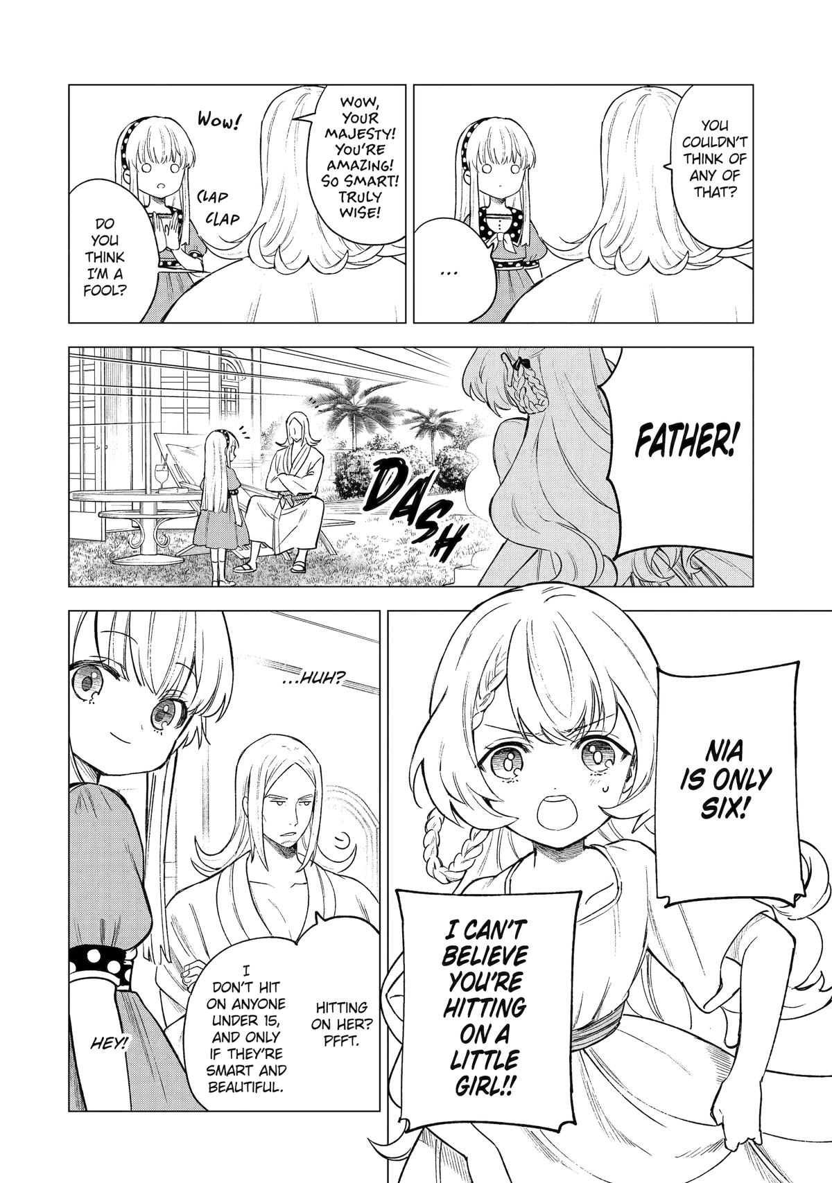 Kyouran Reijou Nia Liston: Byoujaku Reijou ni Tensei shita Kamigoroshi no Bujin no Karei naru Musouroku Chap 12 - Next Chap 13