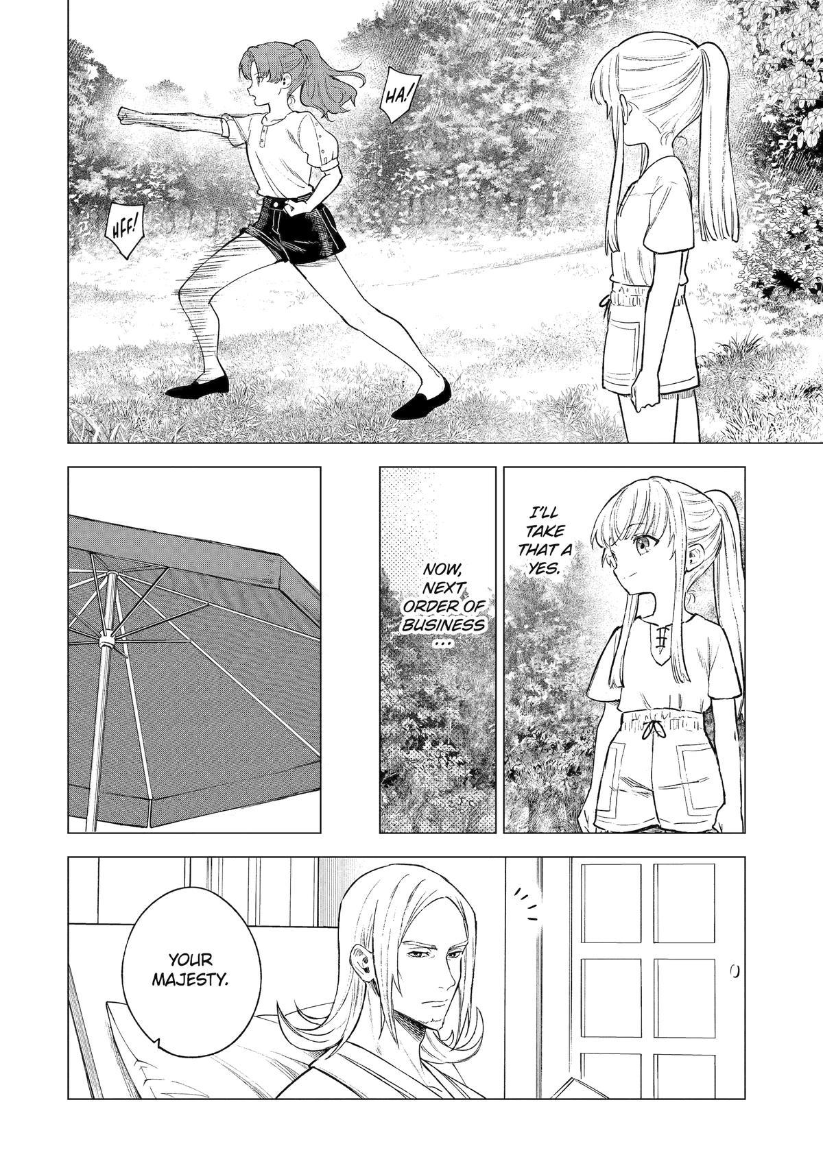Kyouran Reijou Nia Liston: Byoujaku Reijou ni Tensei shita Kamigoroshi no Bujin no Karei naru Musouroku Chap 12 - Next Chap 13